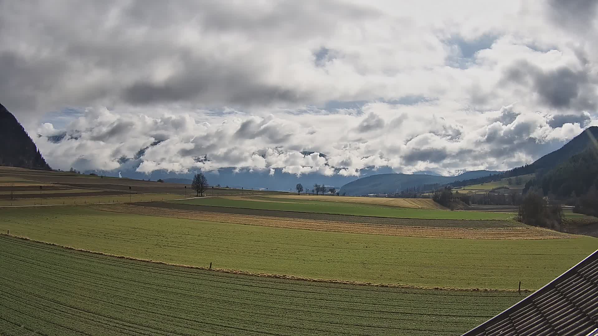 Gais | View from Vintage Farm Winklerhof to Kronplatz and Dolomites