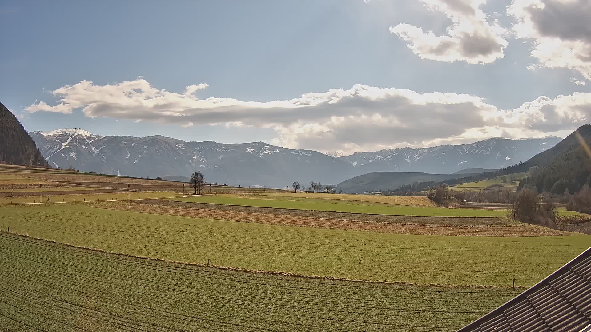 Gais | View from Vintage Farm Winklerhof to Kronplatz and Dolomites