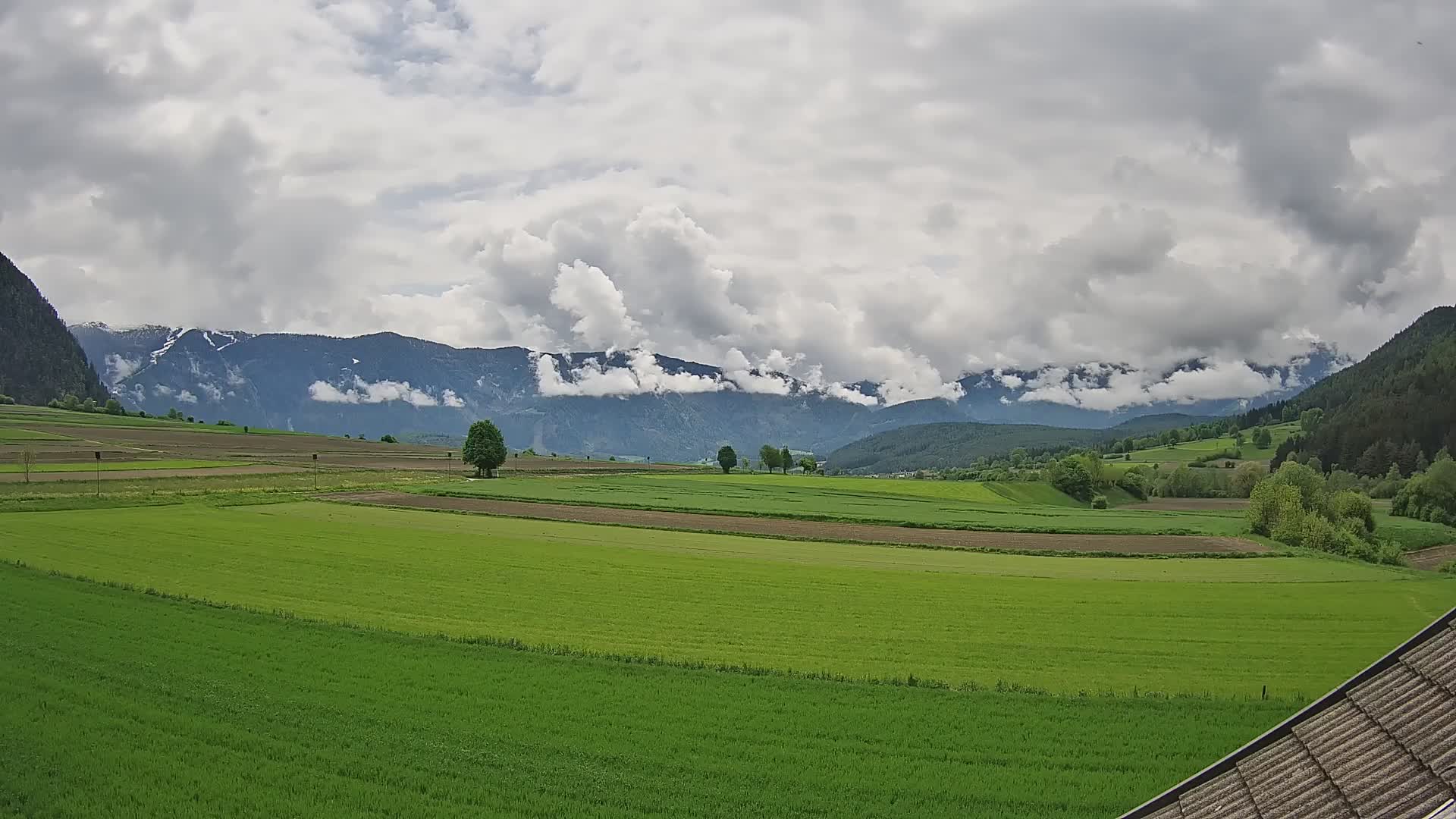 Gais | Vue depuis la Vintage de Winklerhof sur Kronplatz et les Dolomites