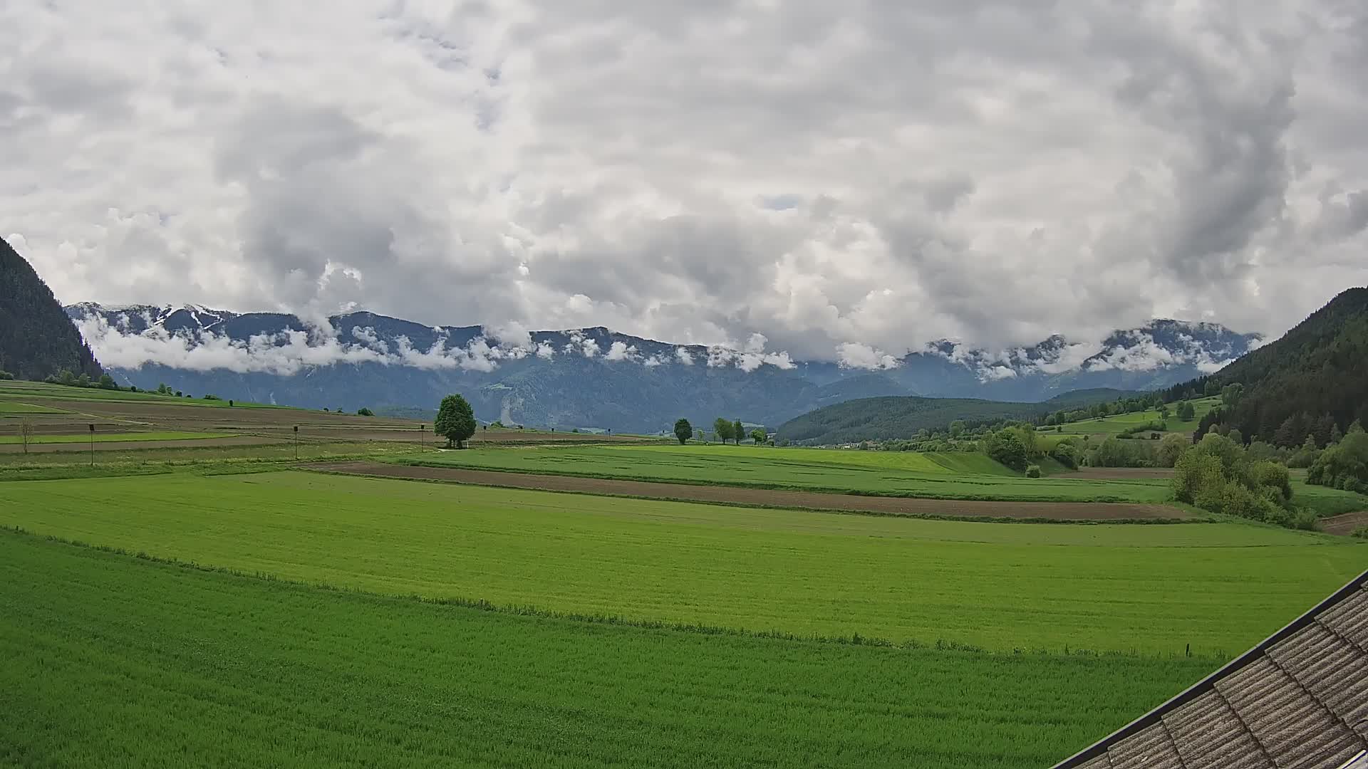 Gais | View from Vintage Farm Winklerhof to Kronplatz and Dolomites