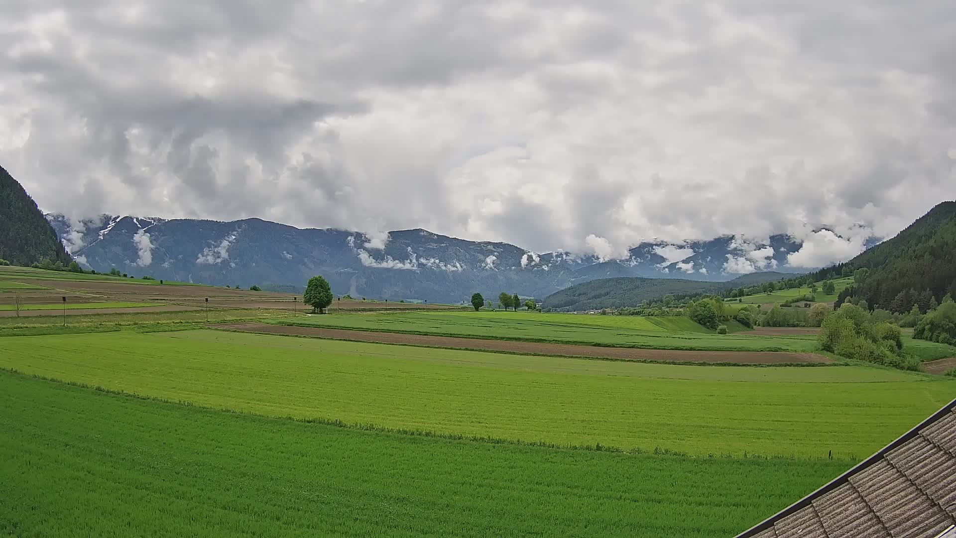 Gais | View from Vintage Farm Winklerhof to Kronplatz and Dolomites