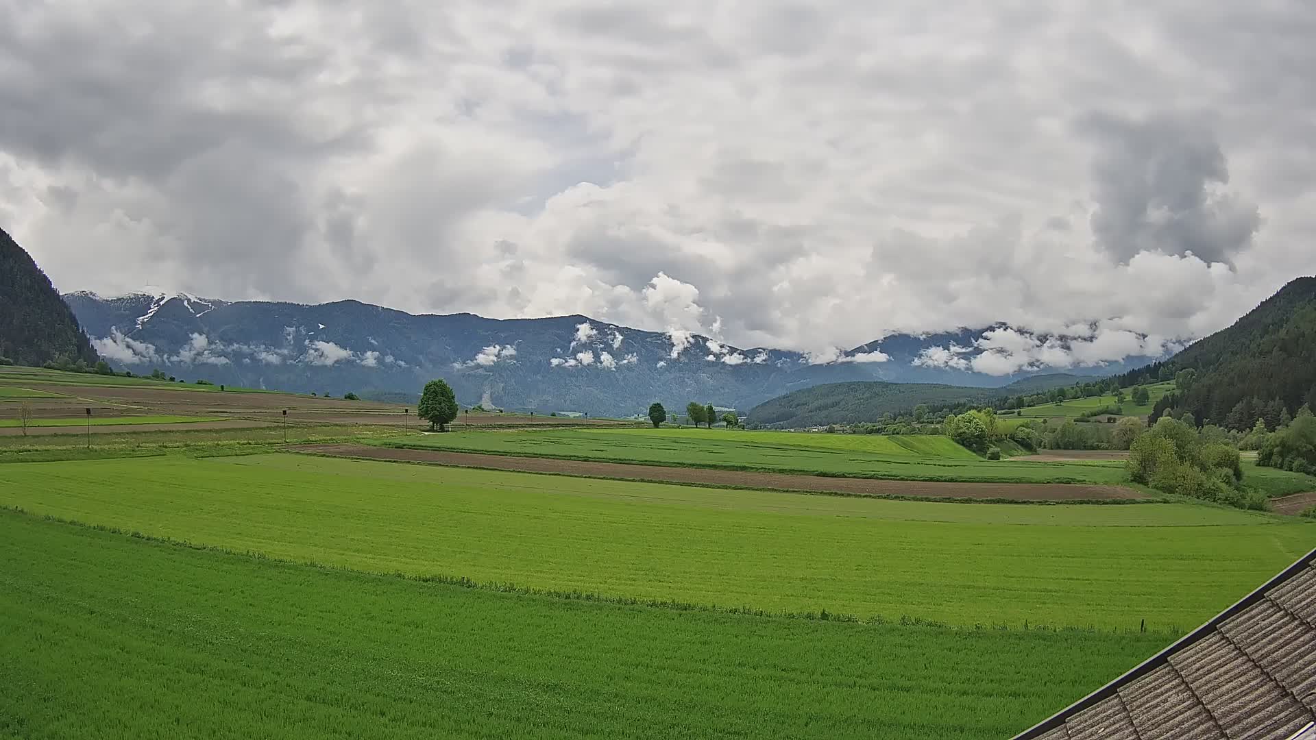 Gais | Vue depuis la Vintage de Winklerhof sur Kronplatz et les Dolomites