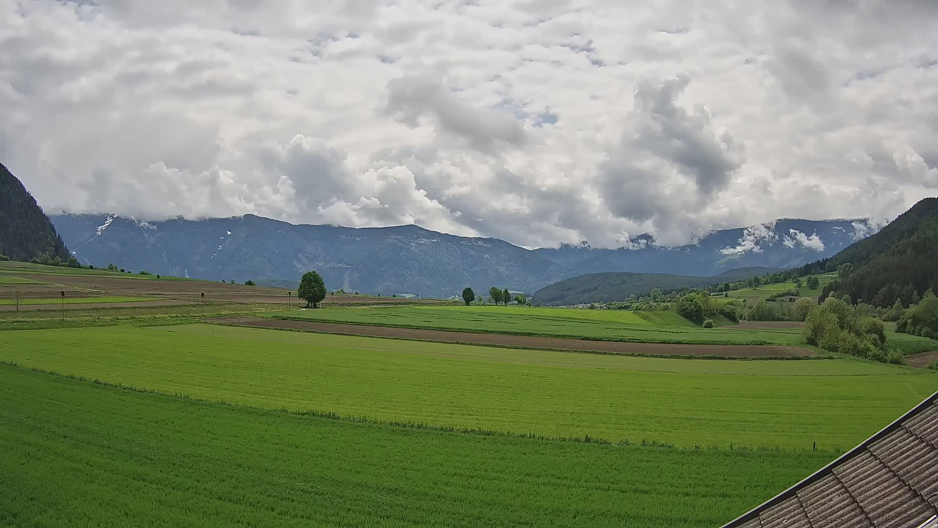 Gais | Vue depuis la Vintage de Winklerhof sur Kronplatz et les Dolomites