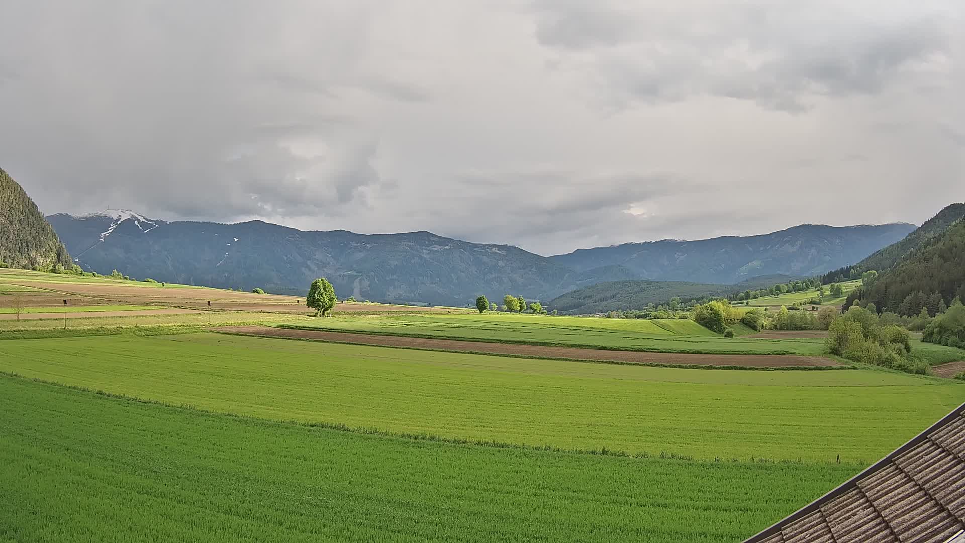 Gais | Blick vom Vintage Farm Winklerhof auf Kronplatz und Dolomiten