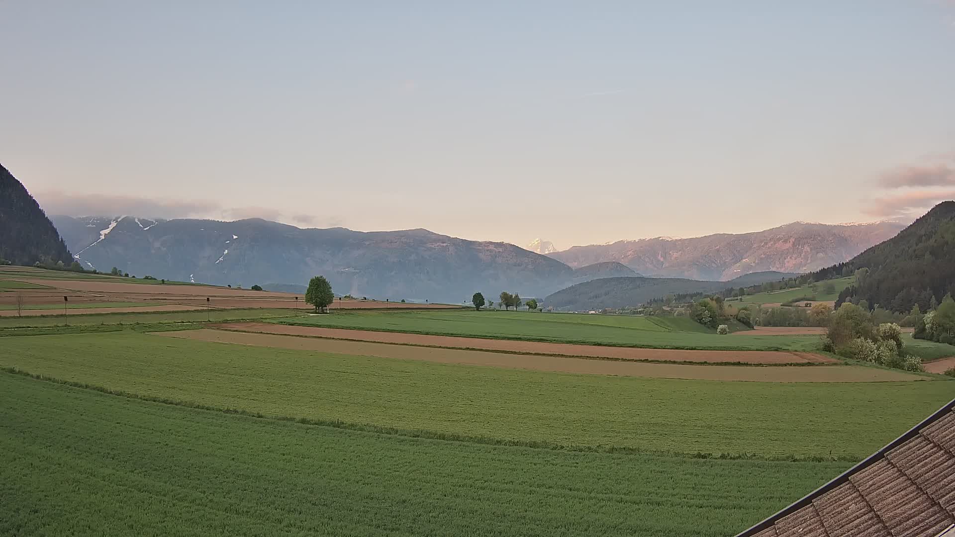 Gais | Vue depuis la Vintage de Winklerhof sur Kronplatz et les Dolomites