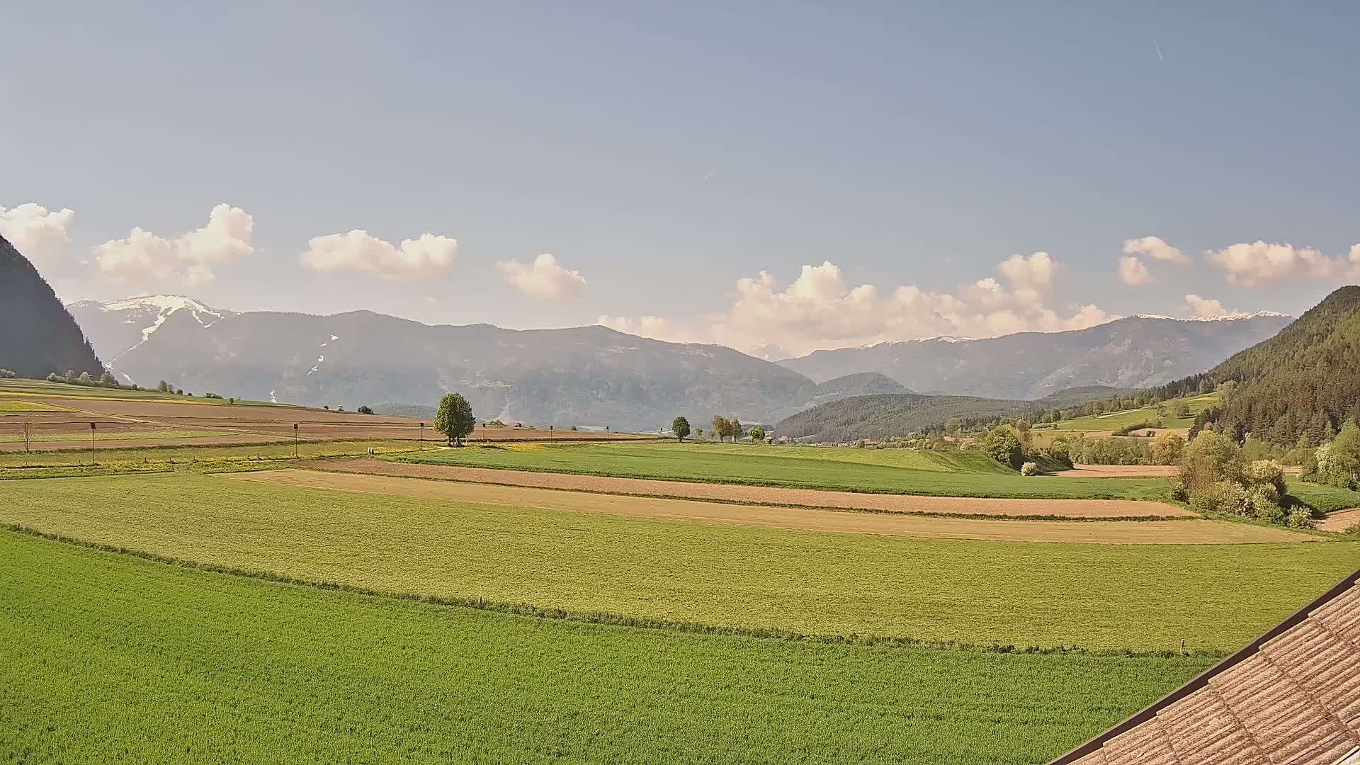 Gais | View from Vintage Farm Winklerhof to Kronplatz and Dolomites