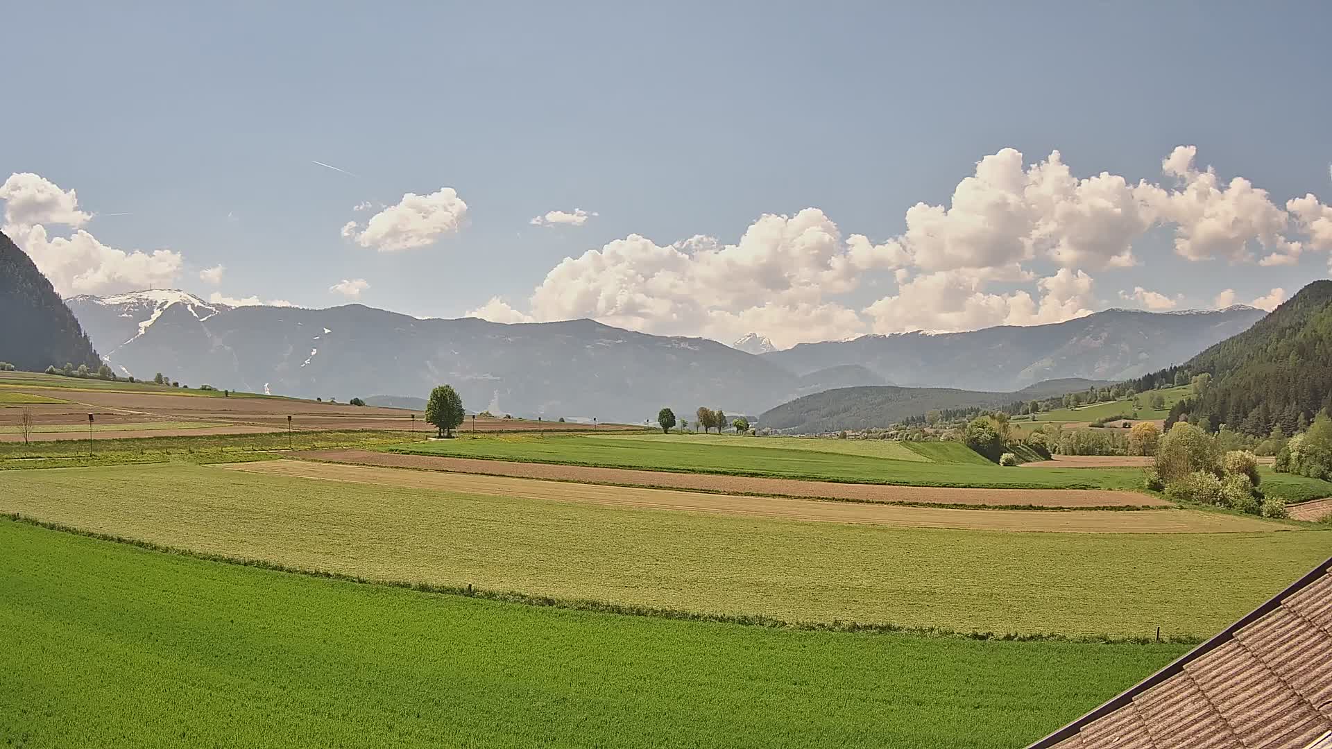 Gais | View from Vintage Farm Winklerhof to Kronplatz and Dolomites