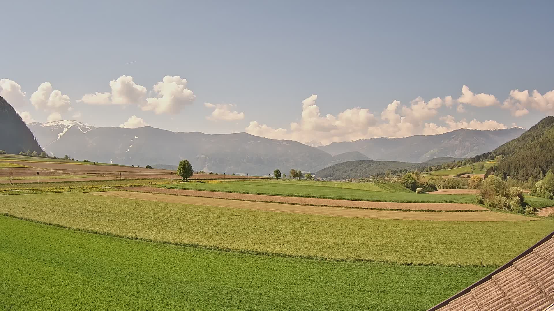 Gais | View from Vintage Farm Winklerhof to Kronplatz and Dolomites