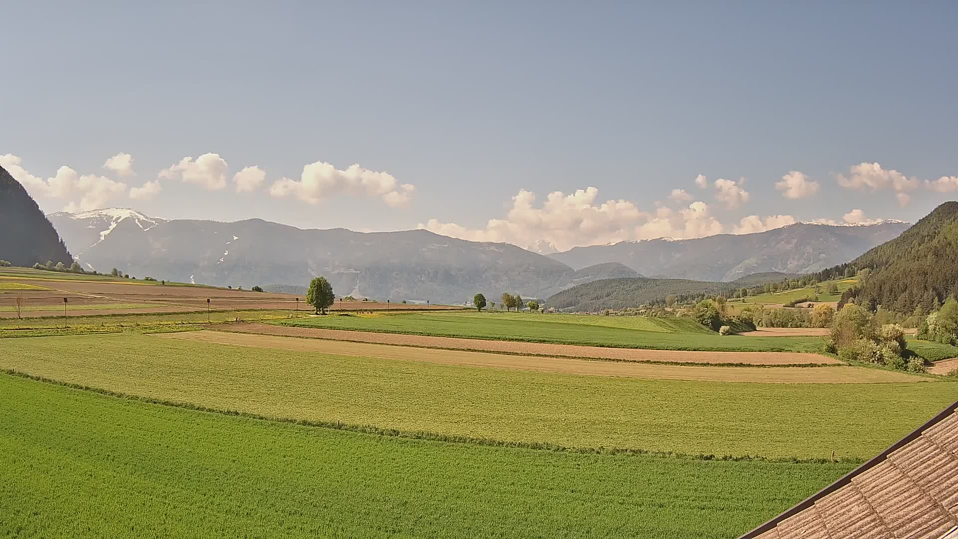 Gais | View from Vintage Farm Winklerhof to Kronplatz and Dolomites
