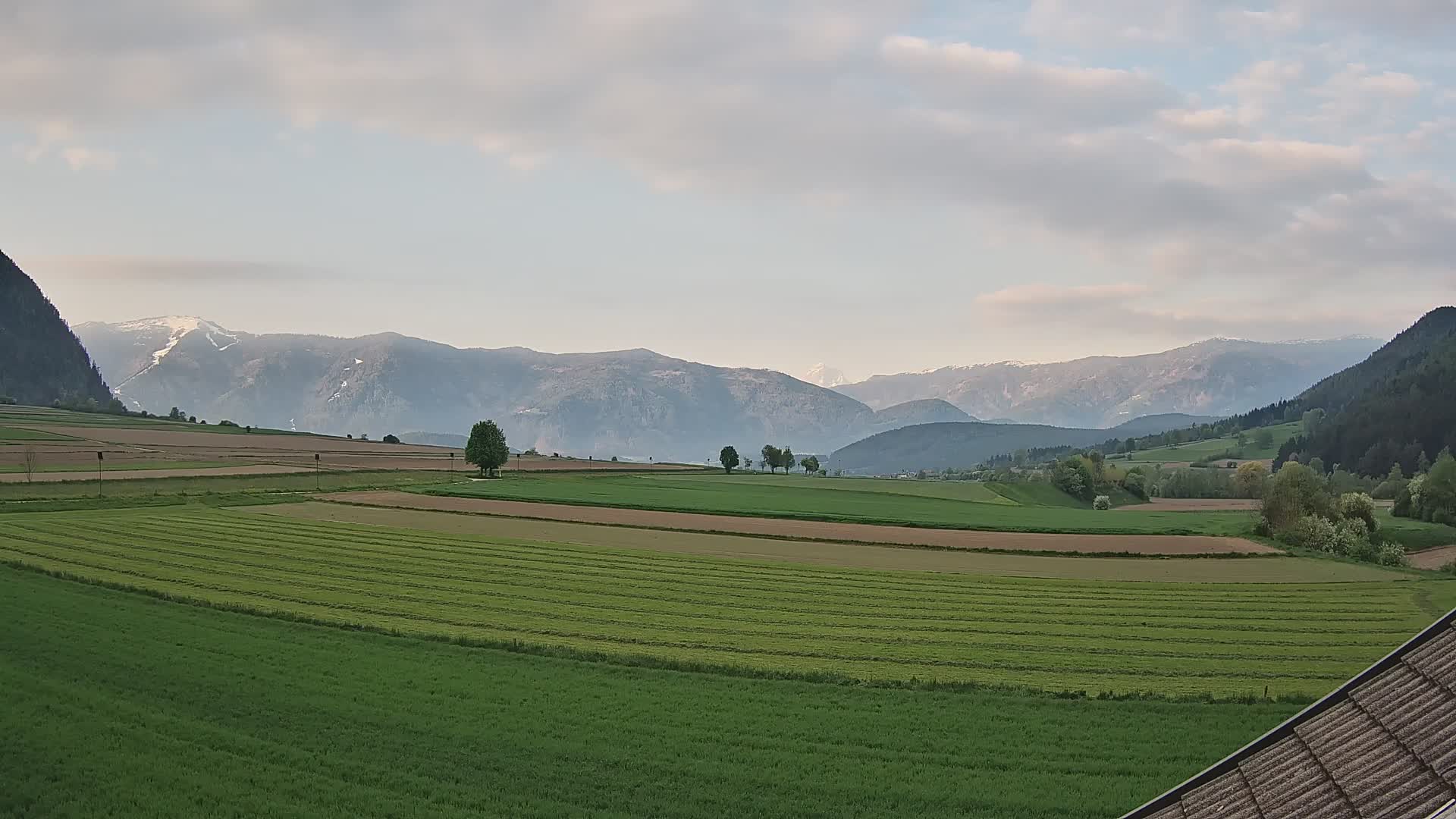 Gais | View from Vintage Farm Winklerhof to Kronplatz and Dolomites