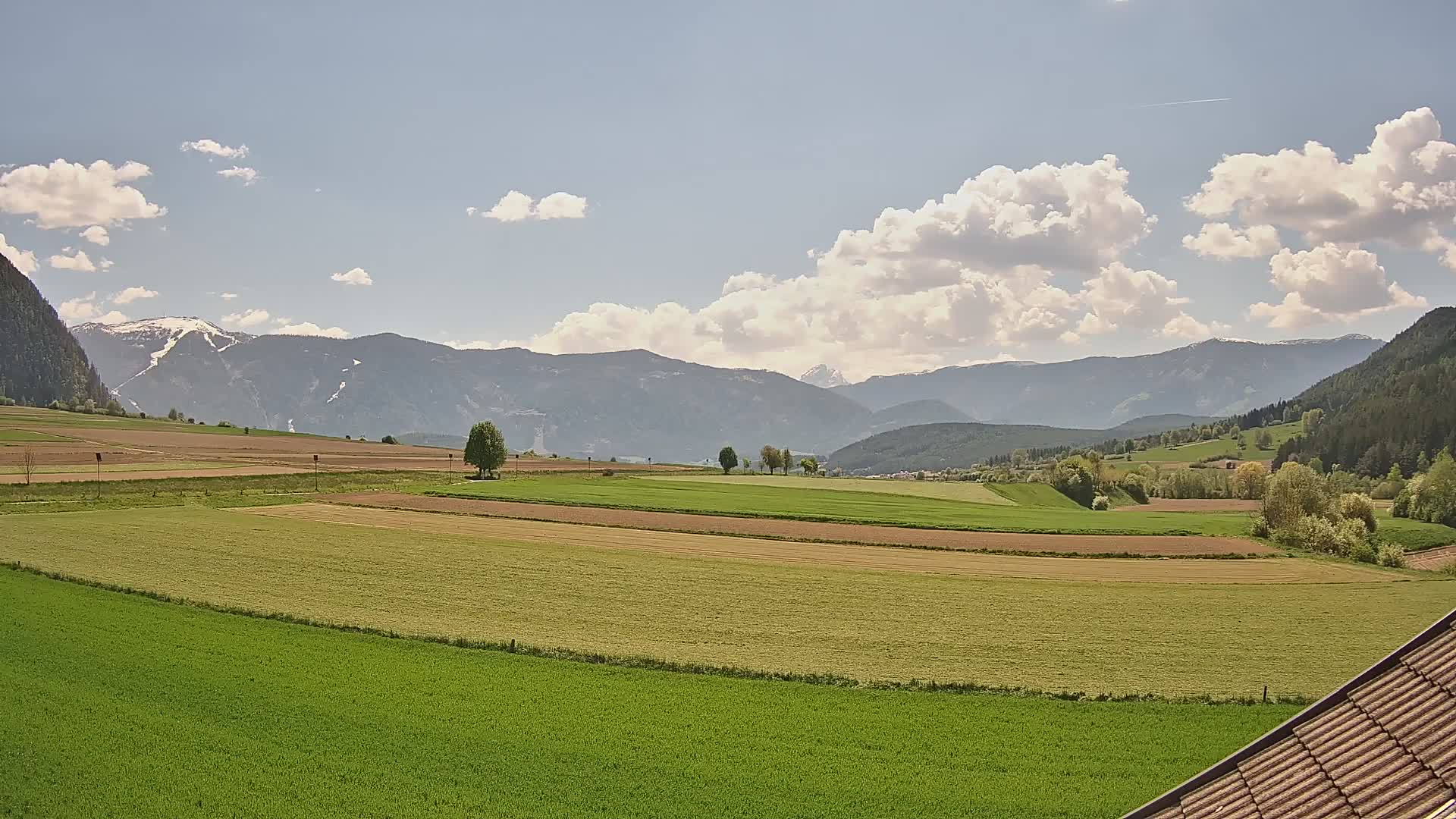 Gais | Vue depuis la Vintage de Winklerhof sur Kronplatz et les Dolomites