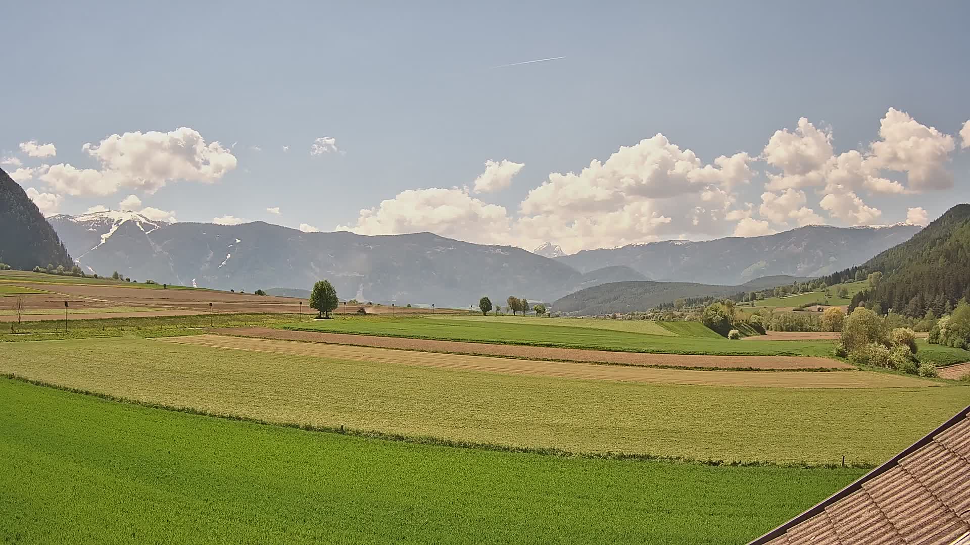 Gais | Vue depuis la Vintage de Winklerhof sur Kronplatz et les Dolomites