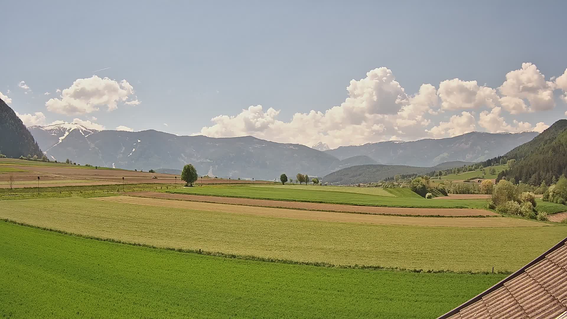 Gais | View from Vintage Farm Winklerhof to Kronplatz and Dolomites