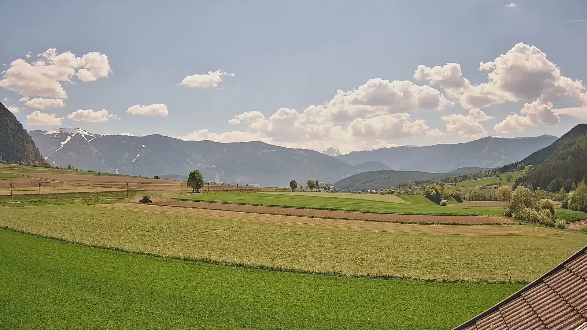 Gais | View from Vintage Farm Winklerhof to Kronplatz and Dolomites