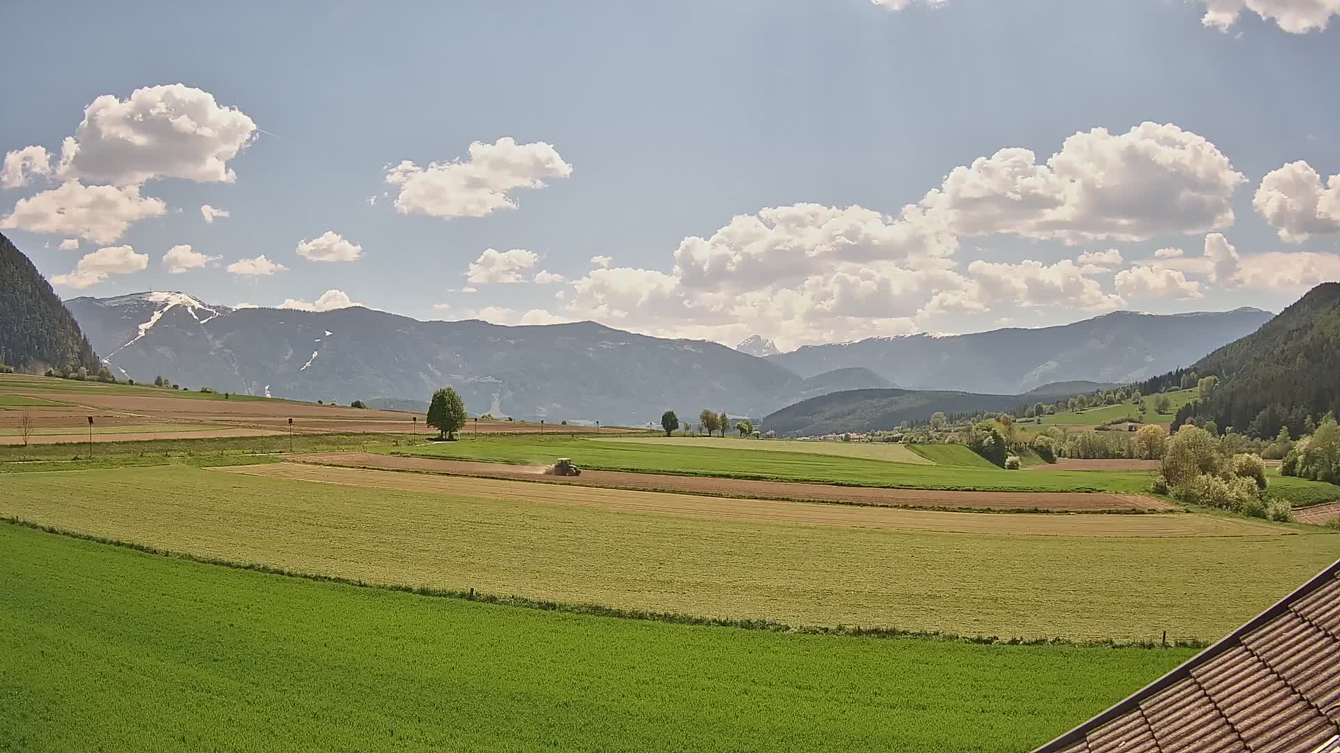 Gais | Vue depuis la Vintage de Winklerhof sur Kronplatz et les Dolomites