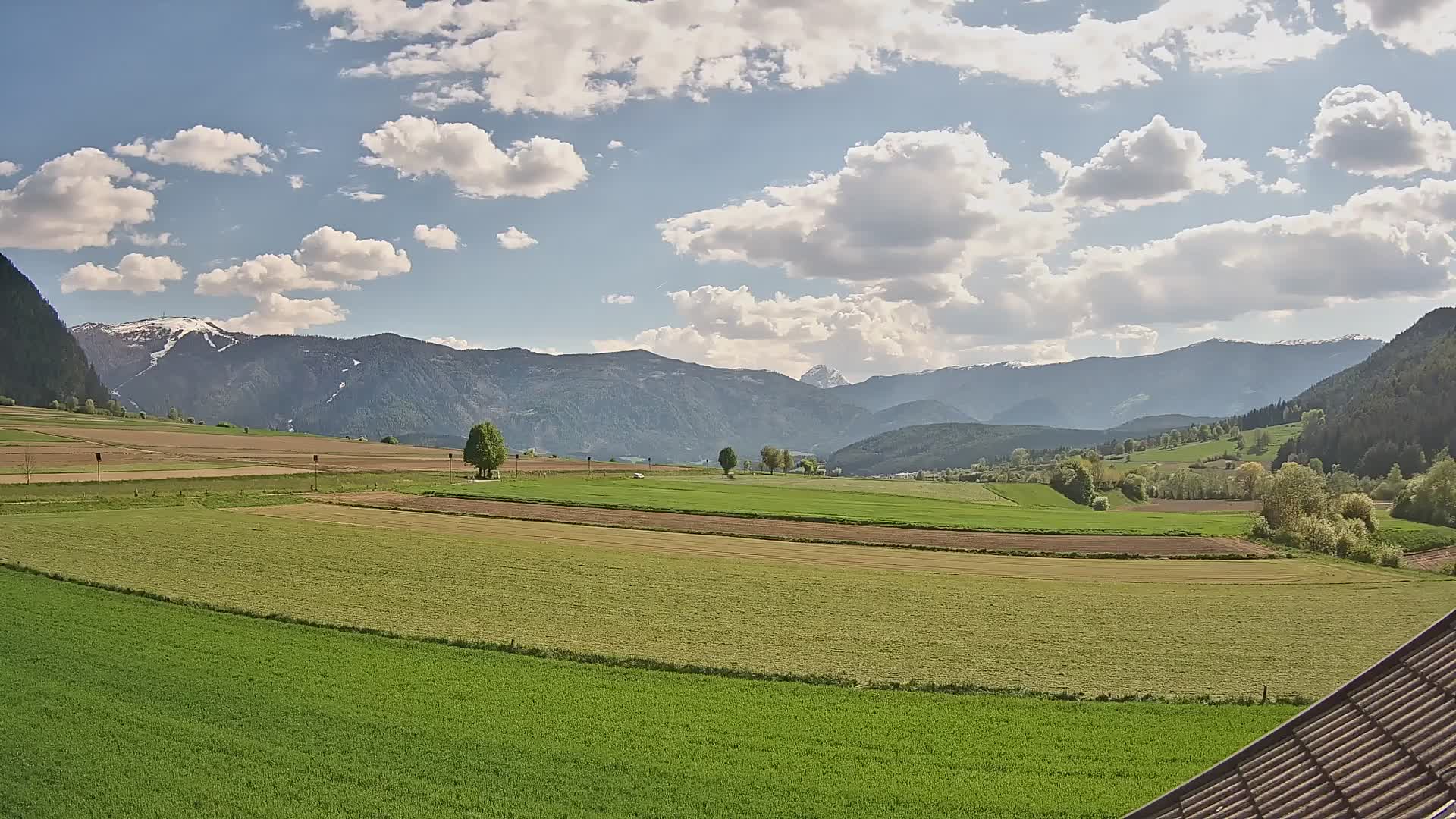Gais | View from Vintage Farm Winklerhof to Kronplatz and Dolomites