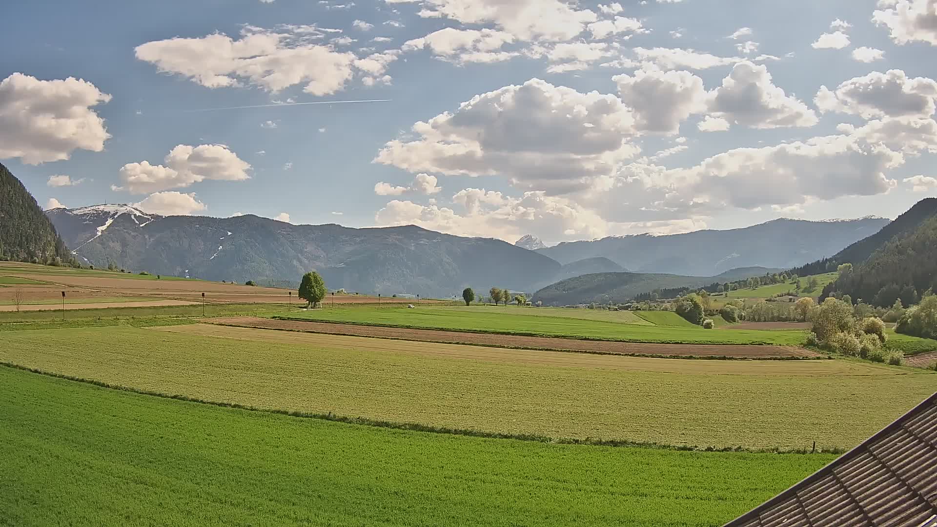 Gais | Vue depuis la Vintage de Winklerhof sur Kronplatz et les Dolomites
