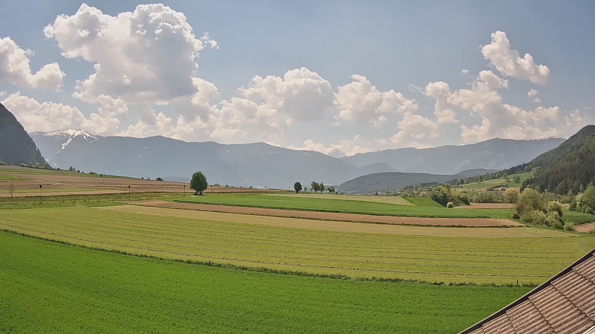 Gais | View from Vintage Farm Winklerhof to Kronplatz and Dolomites