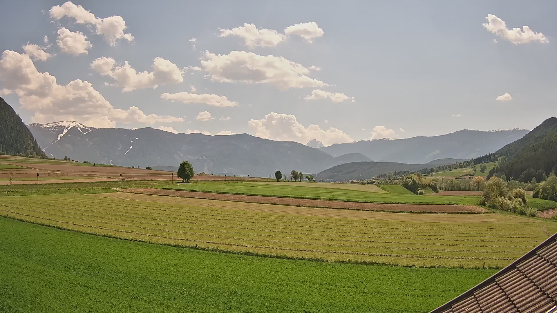 Gais | View from Vintage Farm Winklerhof to Kronplatz and Dolomites