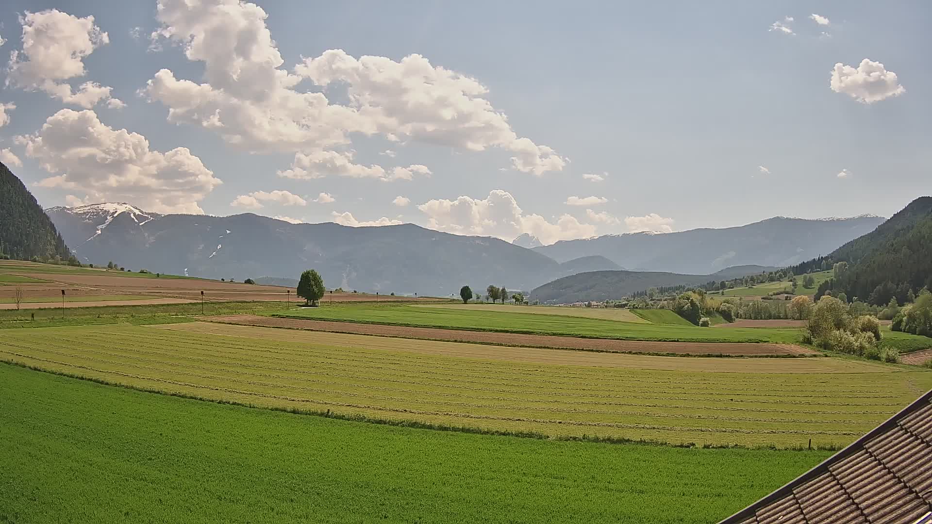 Gais | View from Vintage Farm Winklerhof to Kronplatz and Dolomites