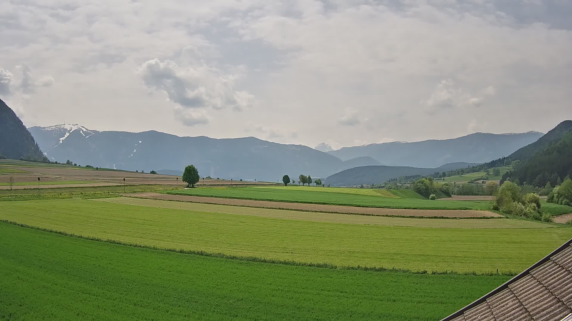 Gais | View from Vintage Farm Winklerhof to Kronplatz and Dolomites