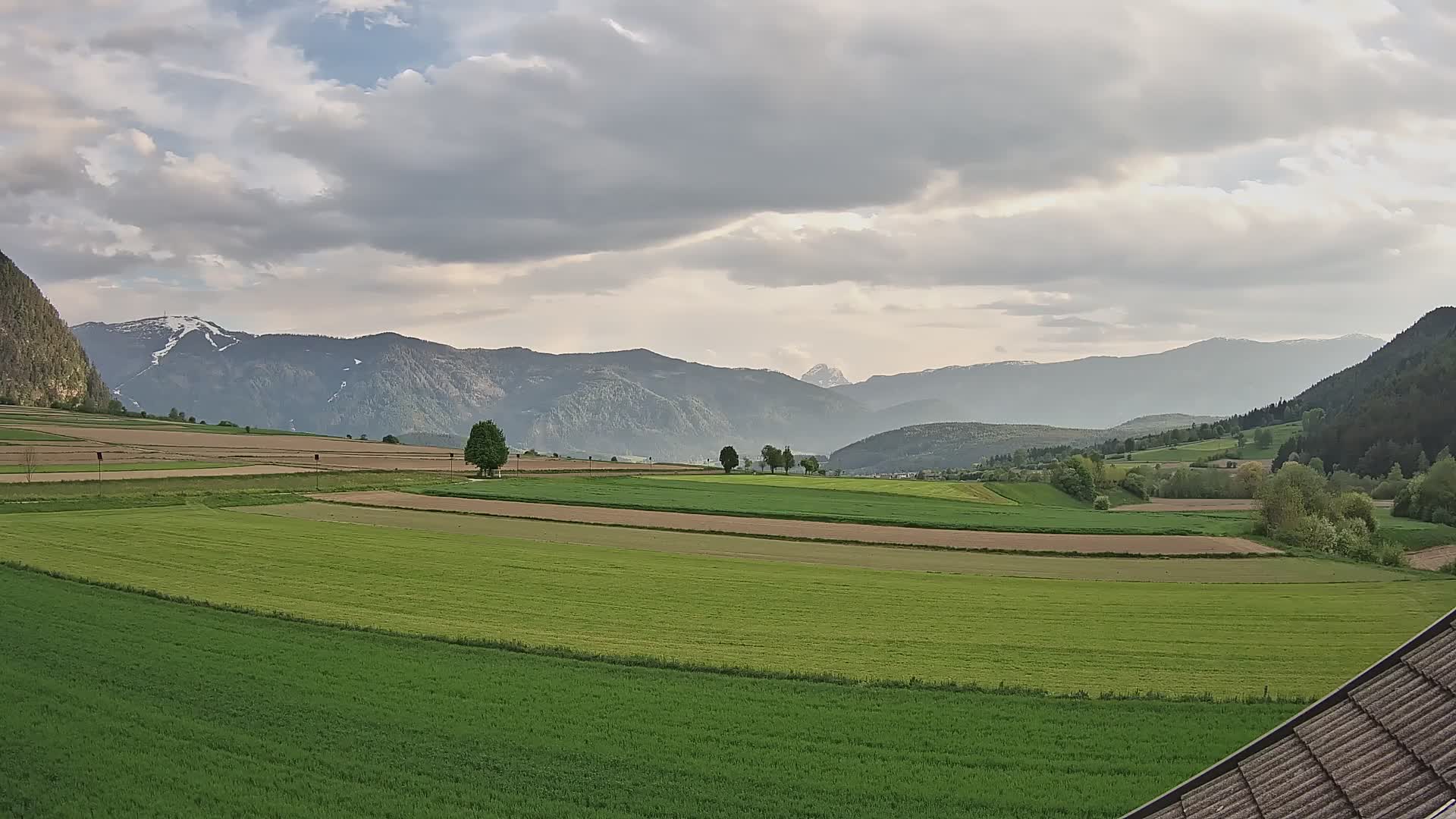 Gais | View from Vintage Farm Winklerhof to Kronplatz and Dolomites