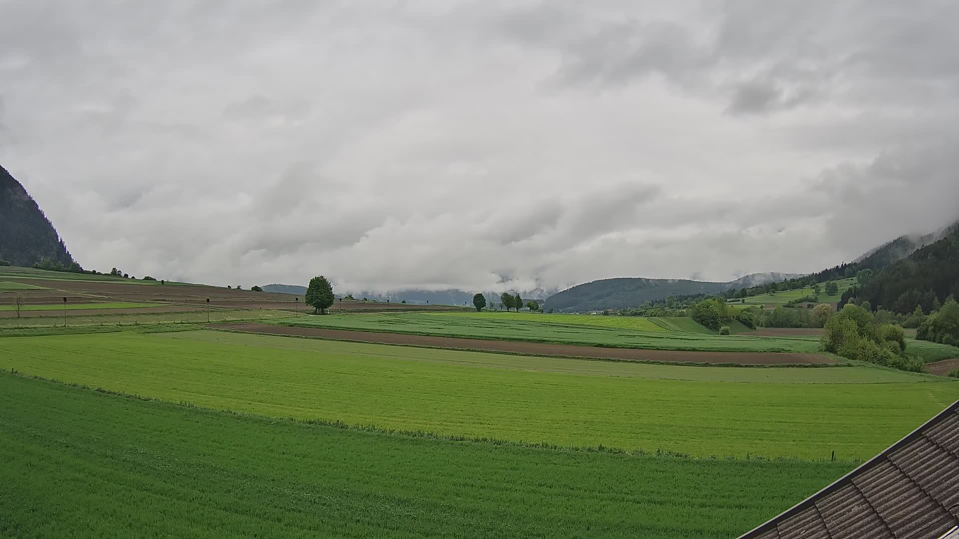 Gais | Blick vom Vintage Farm Winklerhof auf Kronplatz und Dolomiten