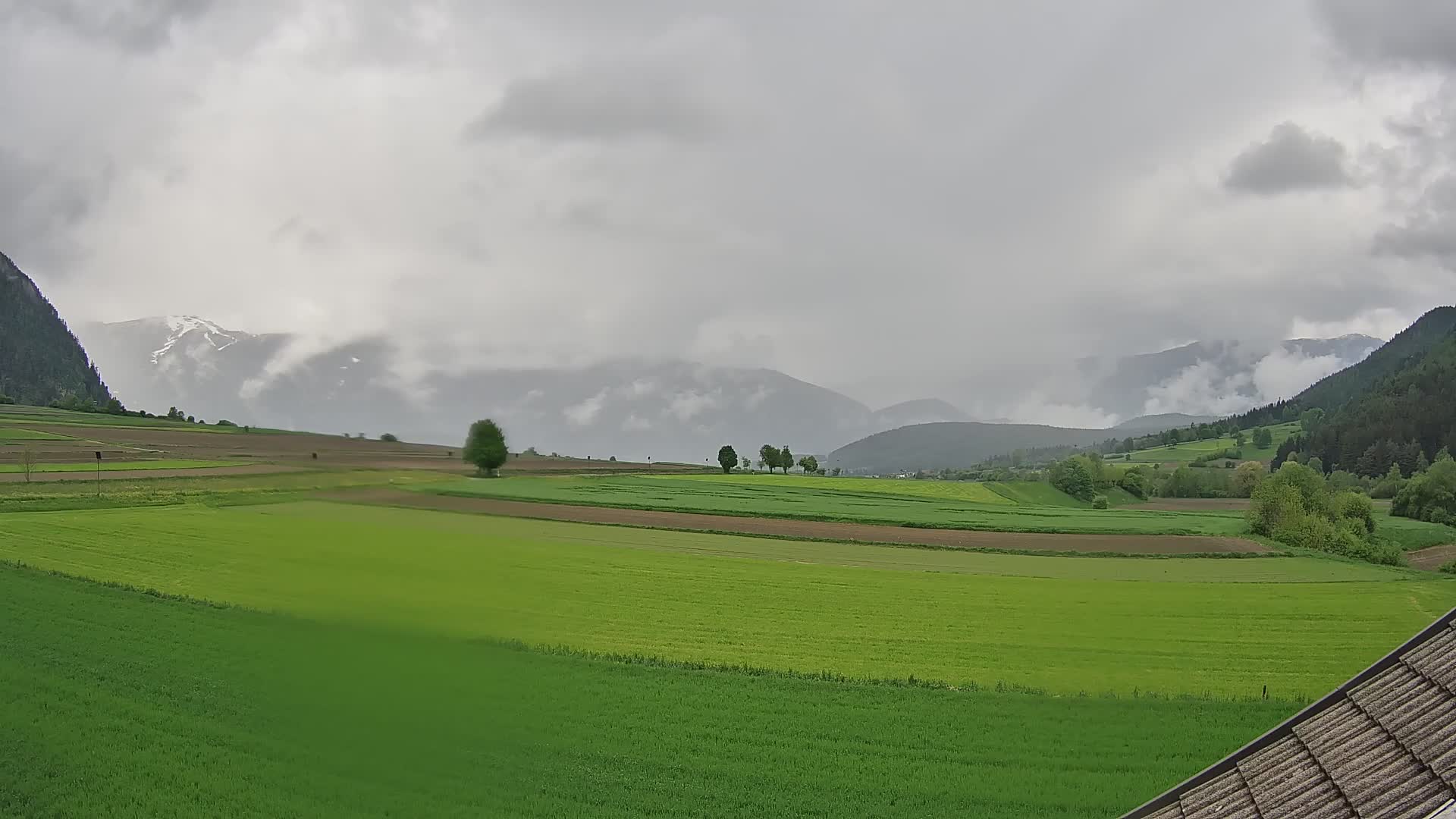 Gais | View from Vintage Farm Winklerhof to Kronplatz and Dolomites