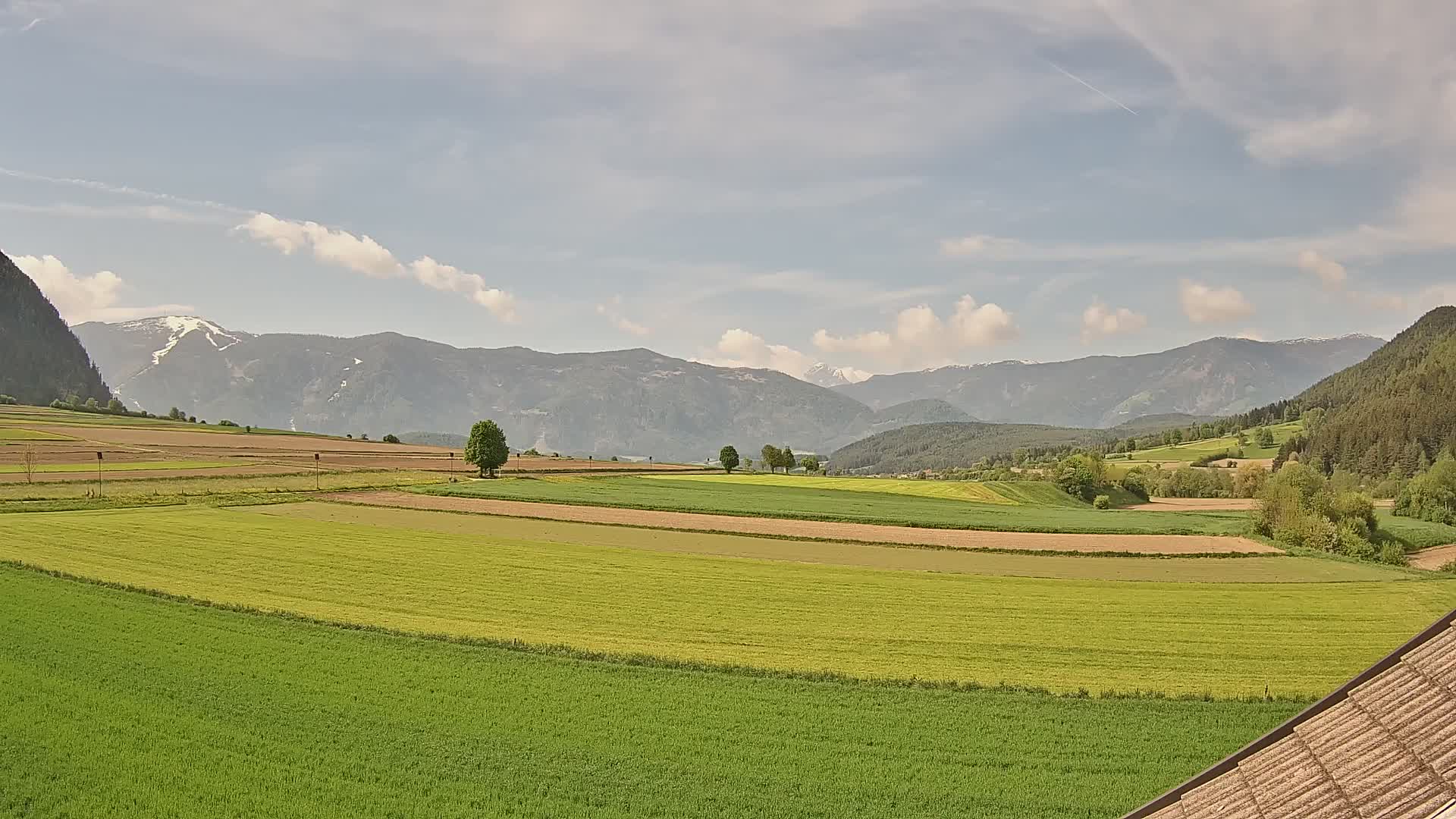 Gais | View from Vintage Farm Winklerhof to Kronplatz and Dolomites