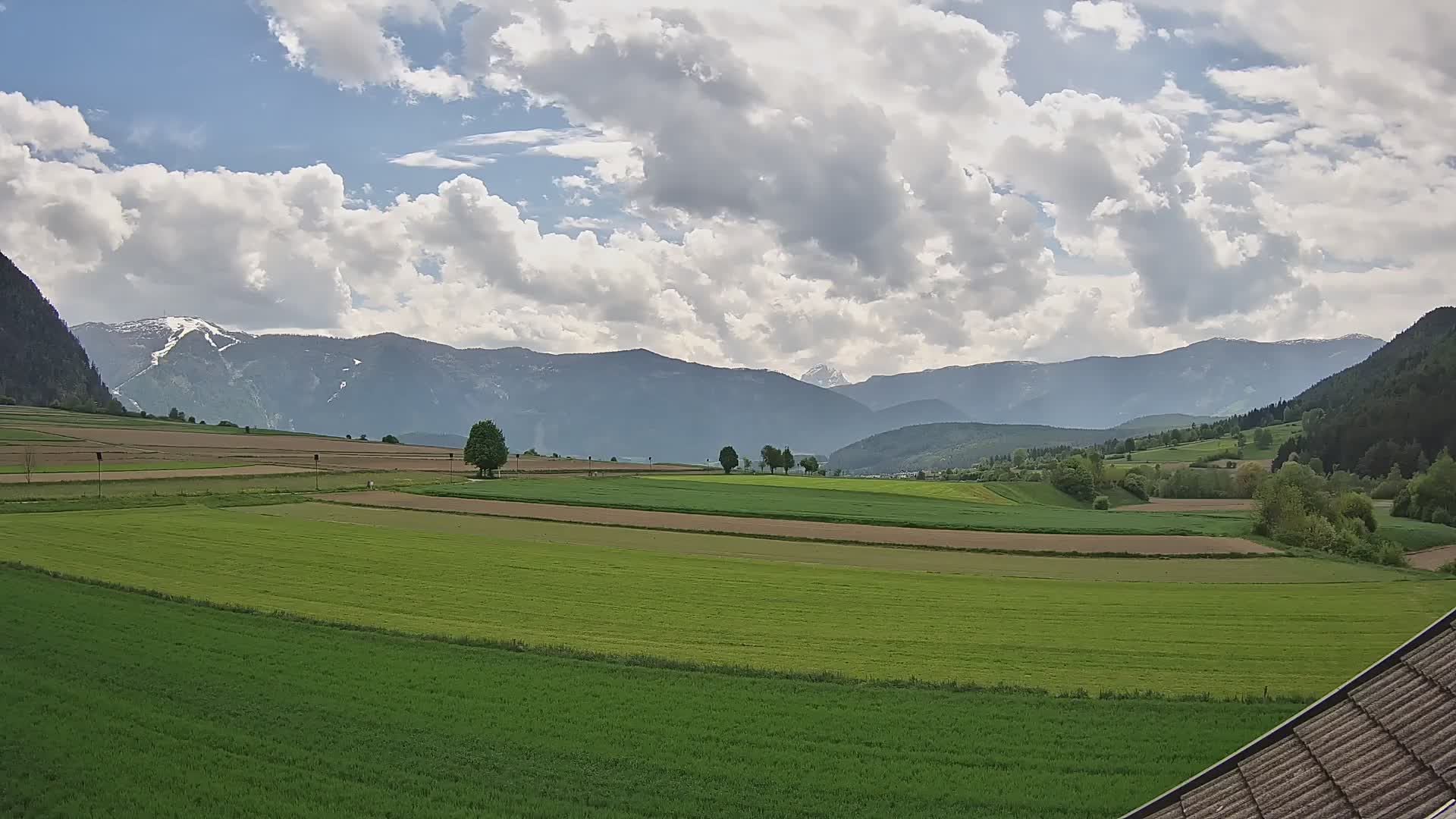 Gais | Vue depuis la Vintage de Winklerhof sur Kronplatz et les Dolomites
