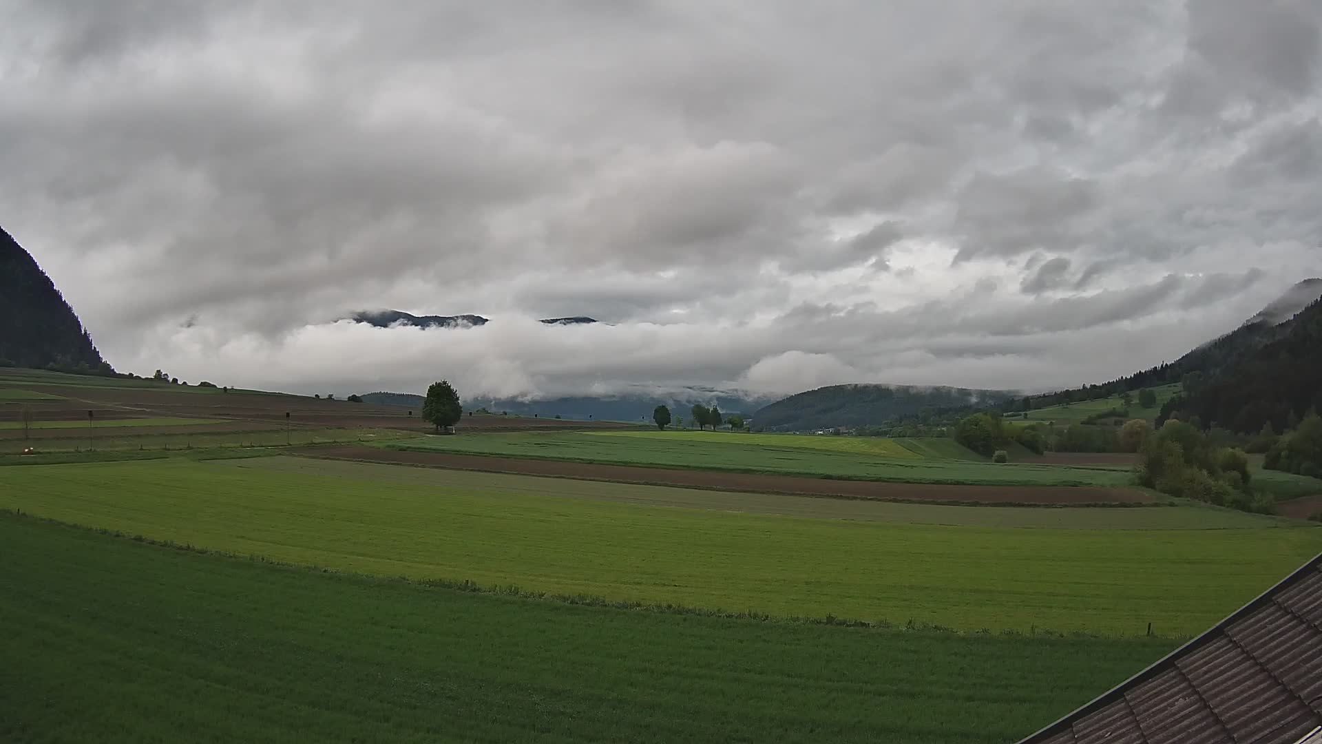 Gais | Blick vom Vintage Farm Winklerhof auf Kronplatz und Dolomiten