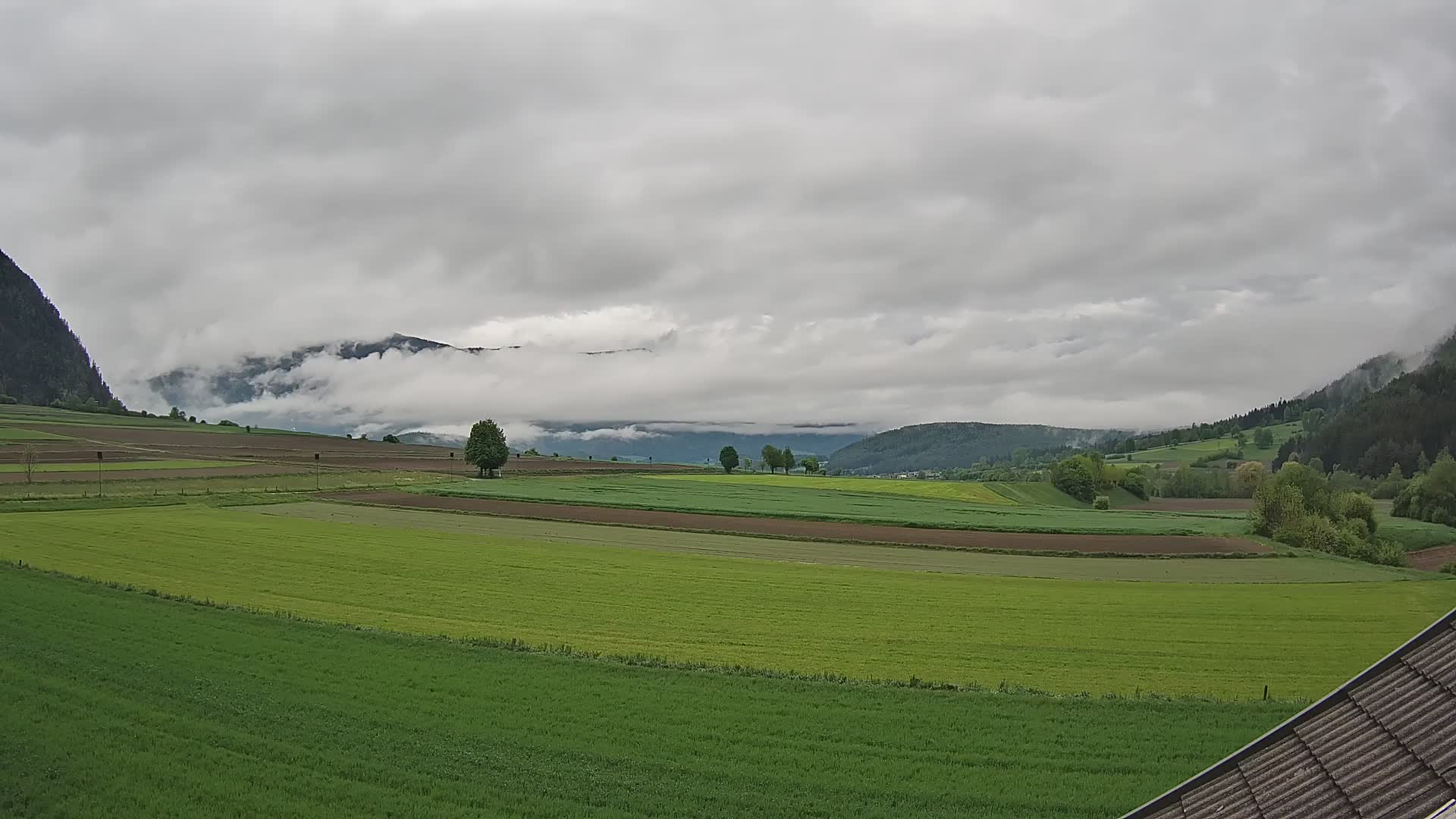 Gais | Blick vom Vintage Farm Winklerhof auf Kronplatz und Dolomiten