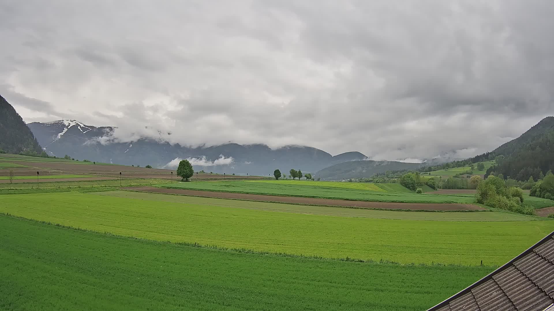 Gais | View from Vintage Farm Winklerhof to Kronplatz and Dolomites