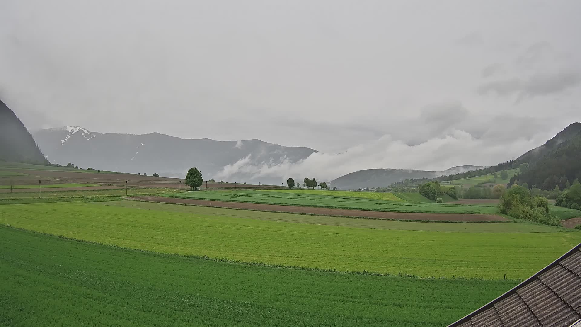 Gais | Blick vom Vintage Farm Winklerhof auf Kronplatz und Dolomiten