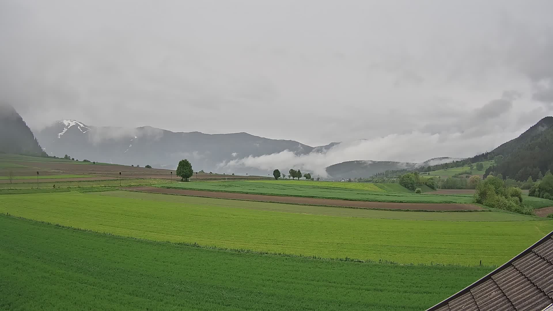 Gais | Blick vom Vintage Farm Winklerhof auf Kronplatz und Dolomiten