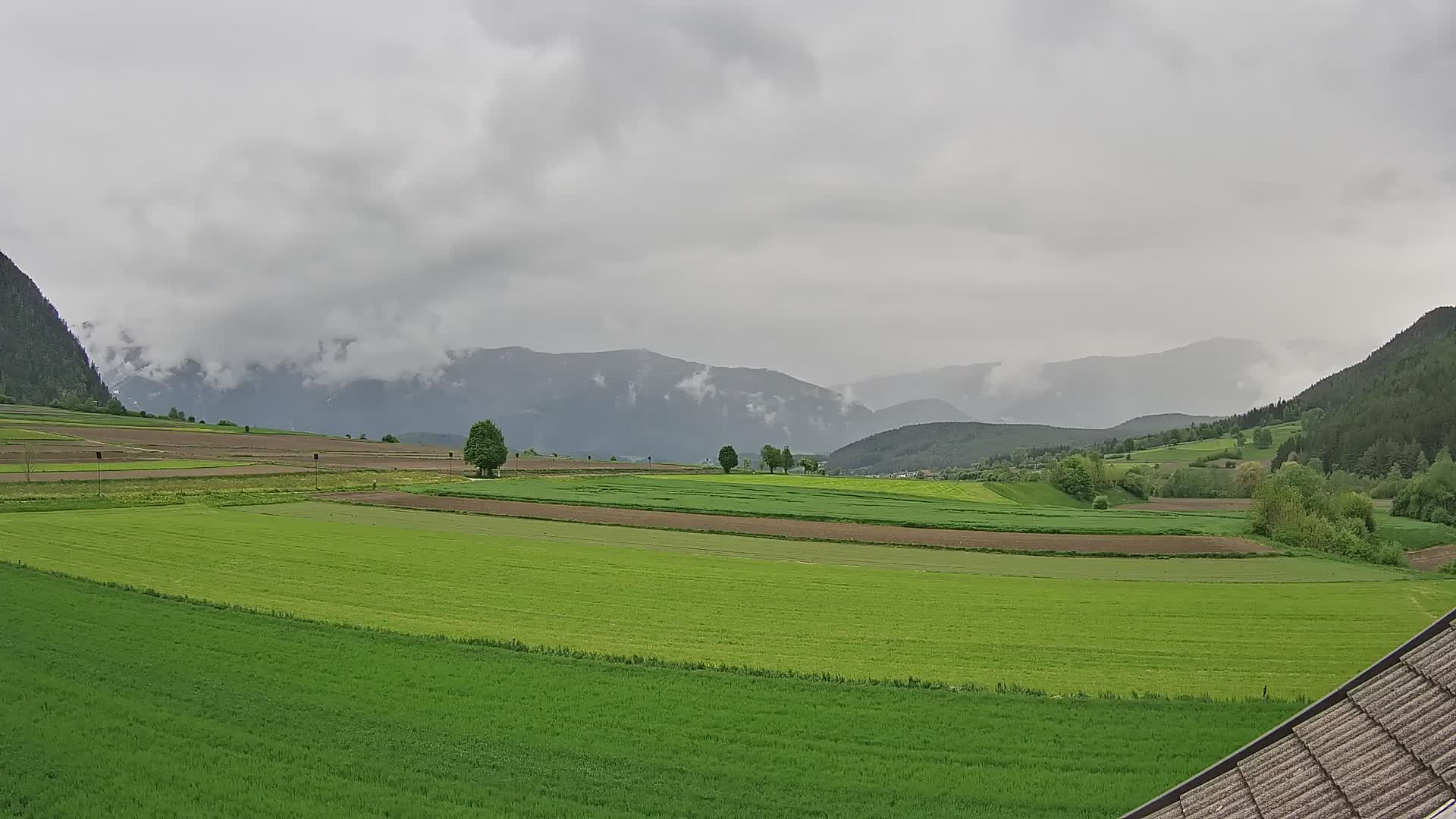 Gais | Vue depuis la Vintage de Winklerhof sur Kronplatz et les Dolomites