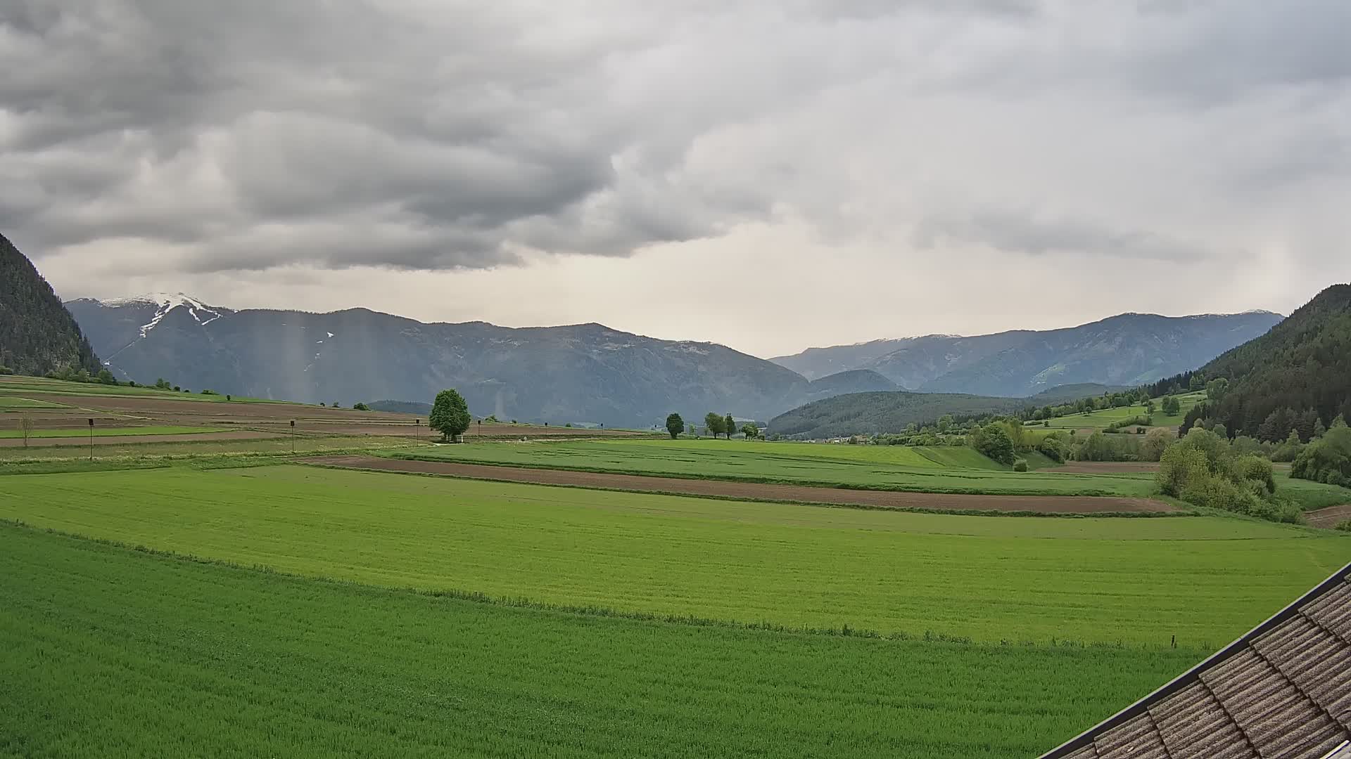 Gais | View from Vintage Farm Winklerhof to Kronplatz and Dolomites
