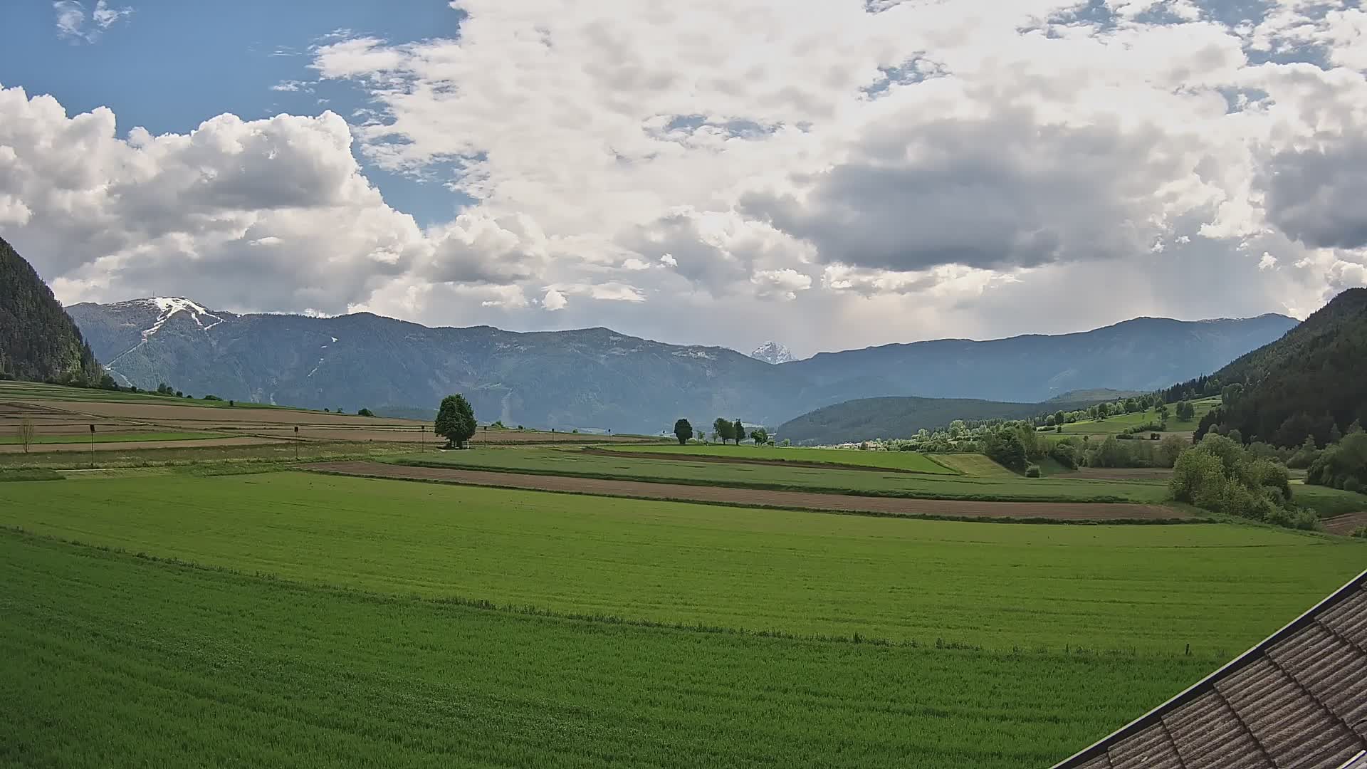 Gais | Vue depuis la Vintage de Winklerhof sur Kronplatz et les Dolomites