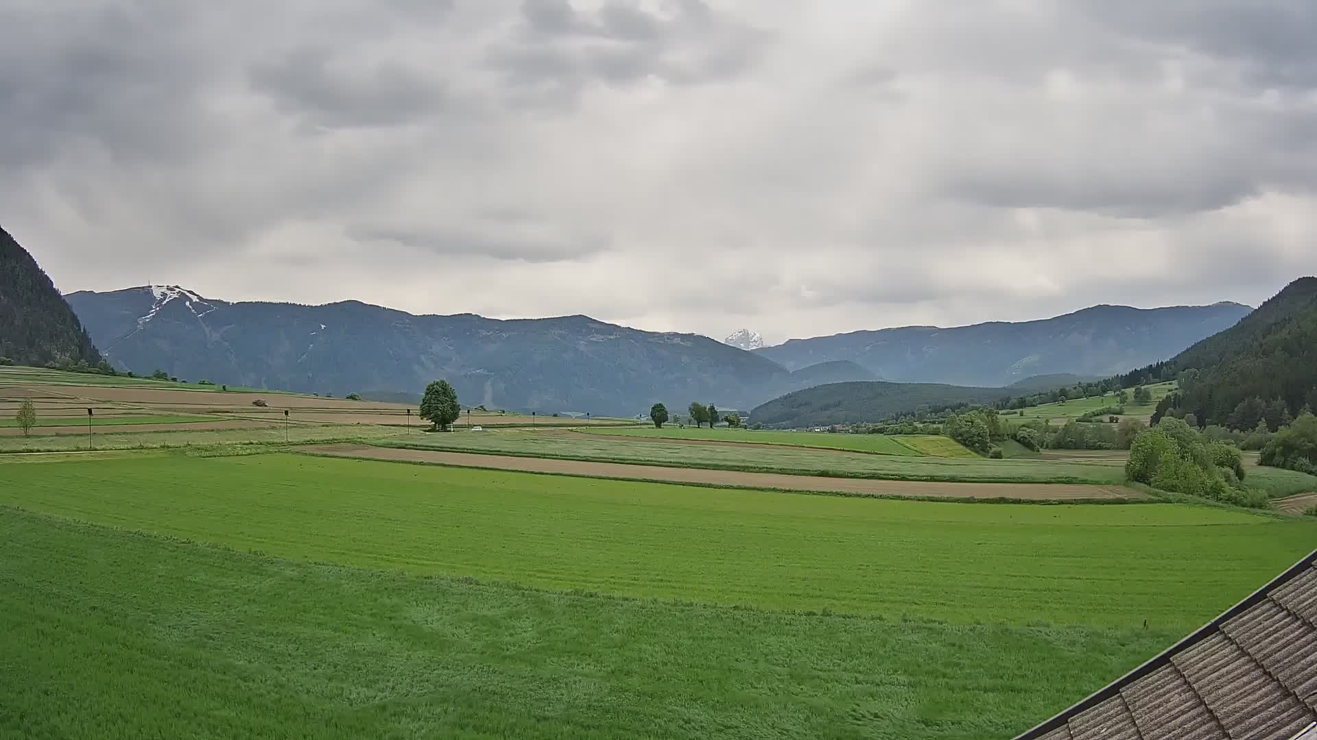 Gais | View from Vintage Farm Winklerhof to Kronplatz and Dolomites