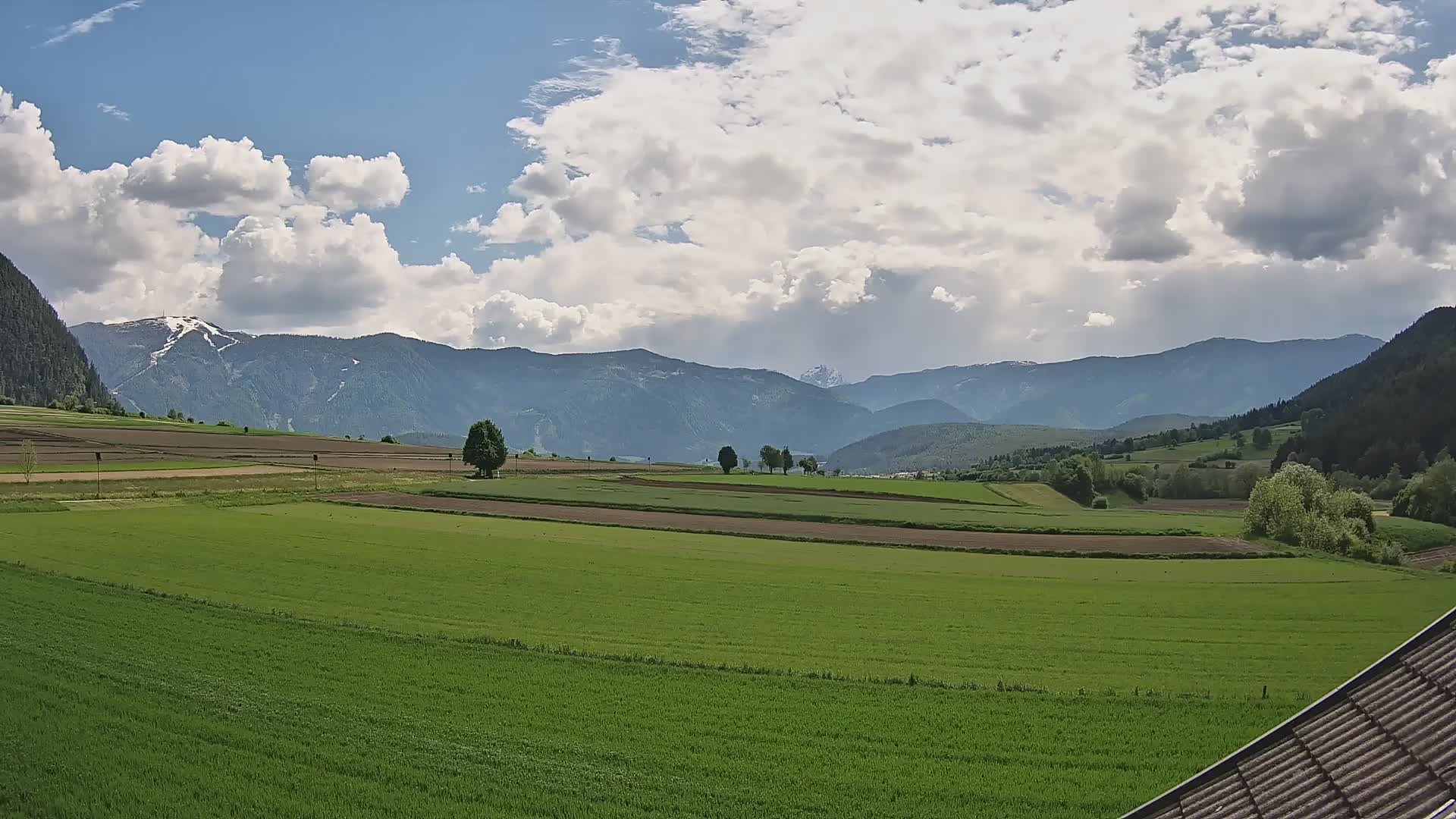 Gais | Vue depuis la Vintage de Winklerhof sur Kronplatz et les Dolomites
