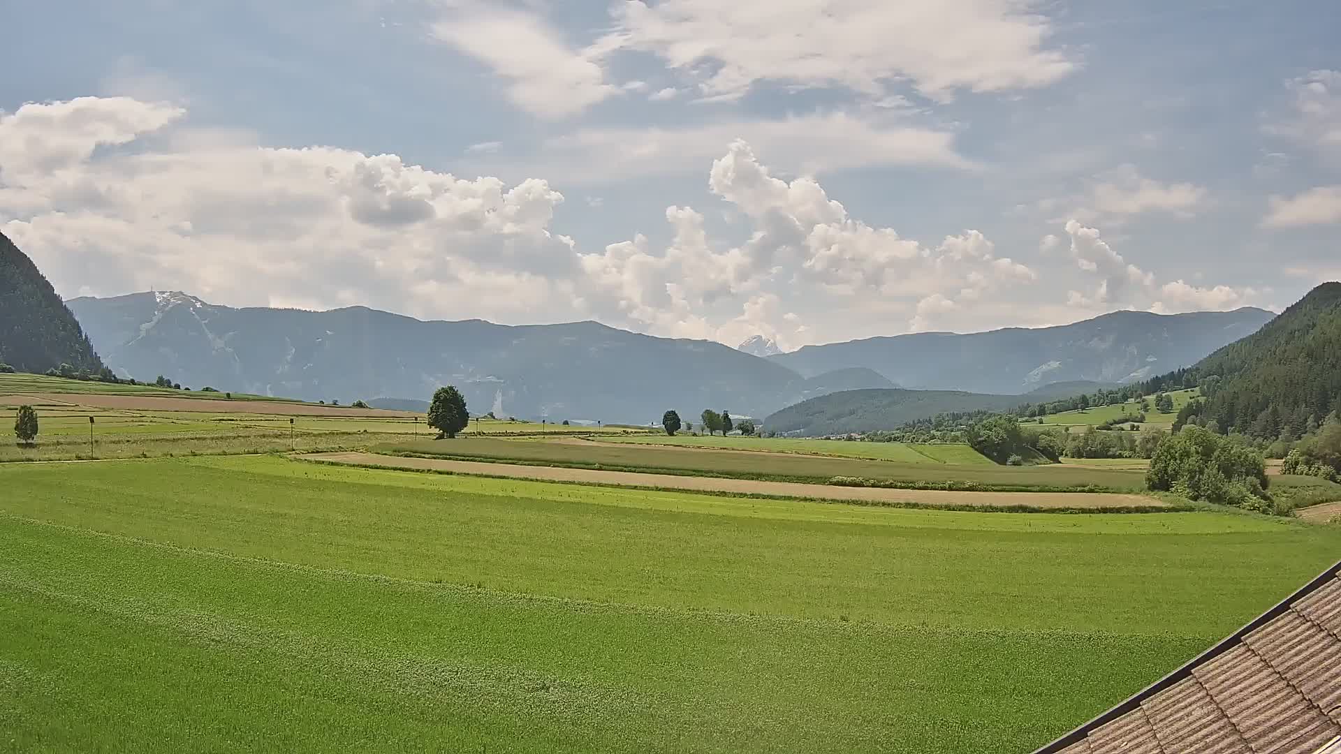 Gais | View from Vintage Farm Winklerhof to Kronplatz and Dolomites