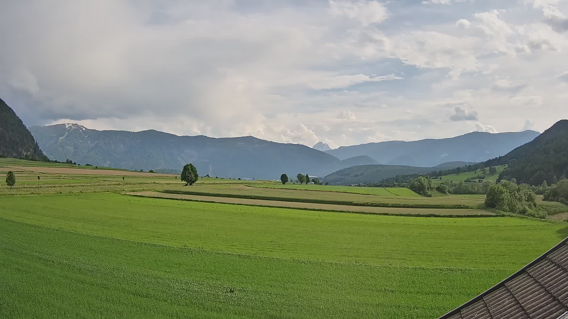 Gais | View from Vintage Farm Winklerhof to Kronplatz and Dolomites