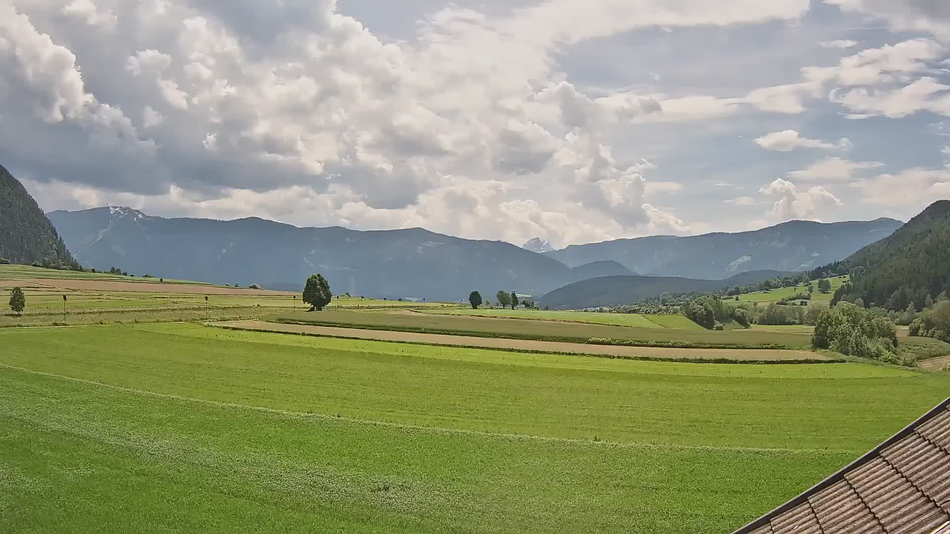 Gais | Vue depuis la Vintage de Winklerhof sur Kronplatz et les Dolomites