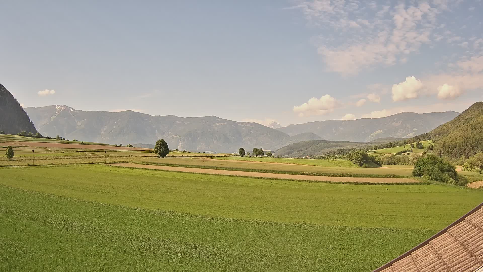 Gais | View from Vintage Farm Winklerhof to Kronplatz and Dolomites