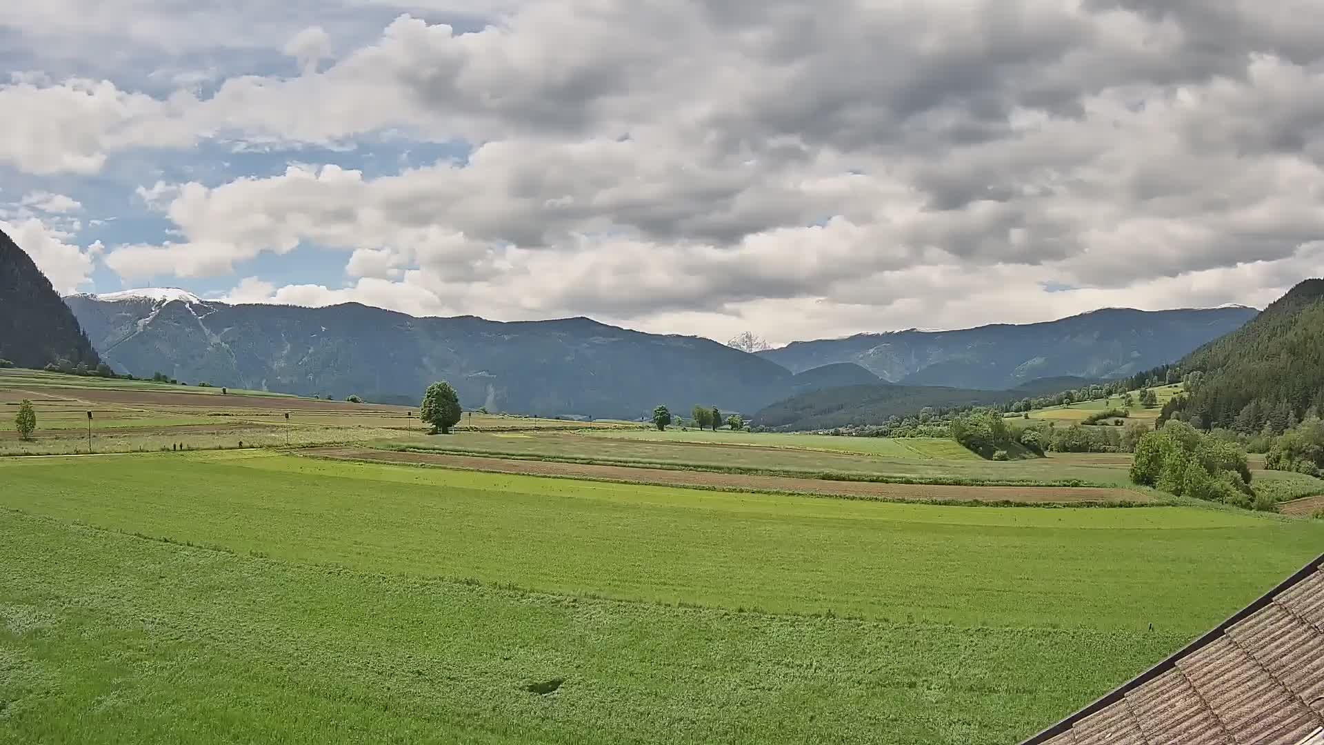 Gais | Vue depuis la Vintage de Winklerhof sur Kronplatz et les Dolomites