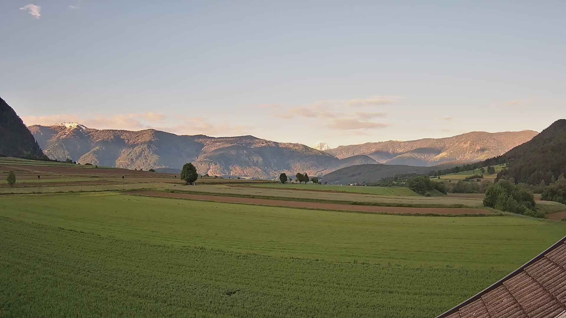 Gais | View from Vintage Farm Winklerhof to Kronplatz and Dolomites