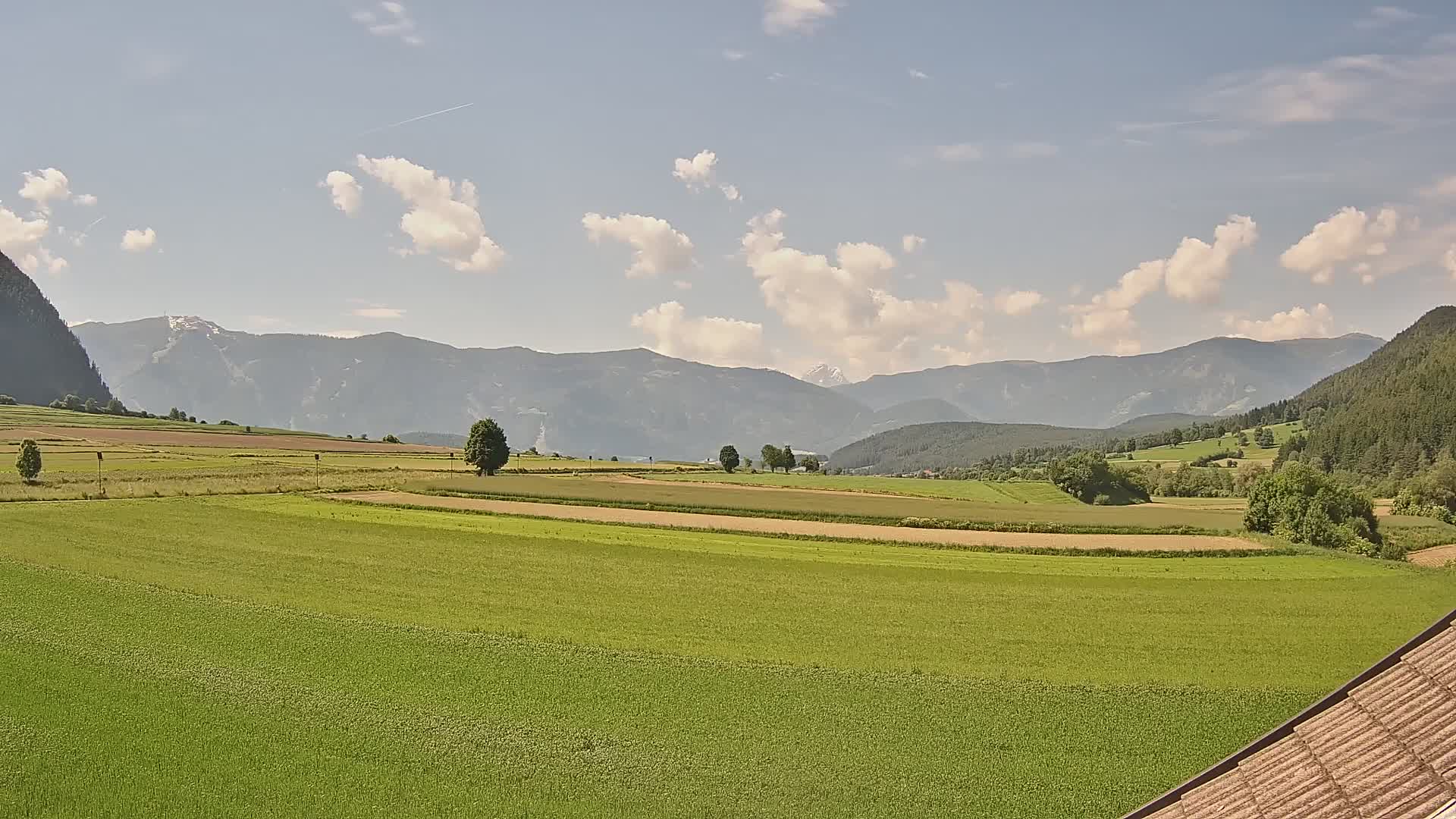 Gais | Vue depuis la Vintage de Winklerhof sur Kronplatz et les Dolomites