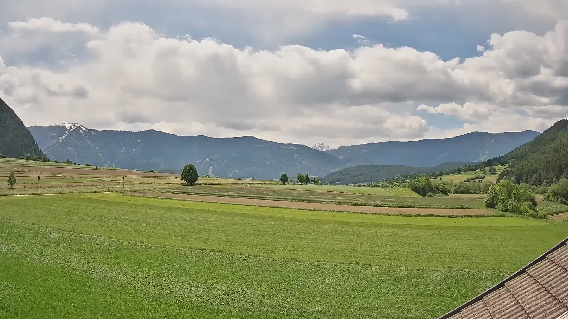 Gais | Vue depuis la Vintage de Winklerhof sur Kronplatz et les Dolomites