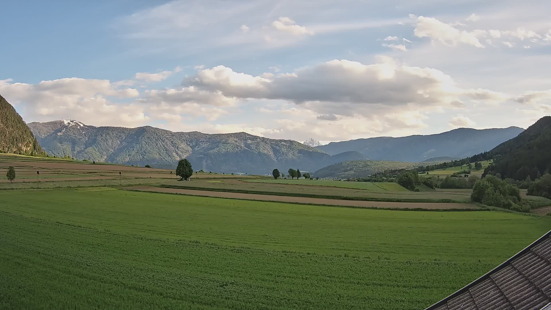 Gais | View from Vintage Farm Winklerhof to Kronplatz and Dolomites