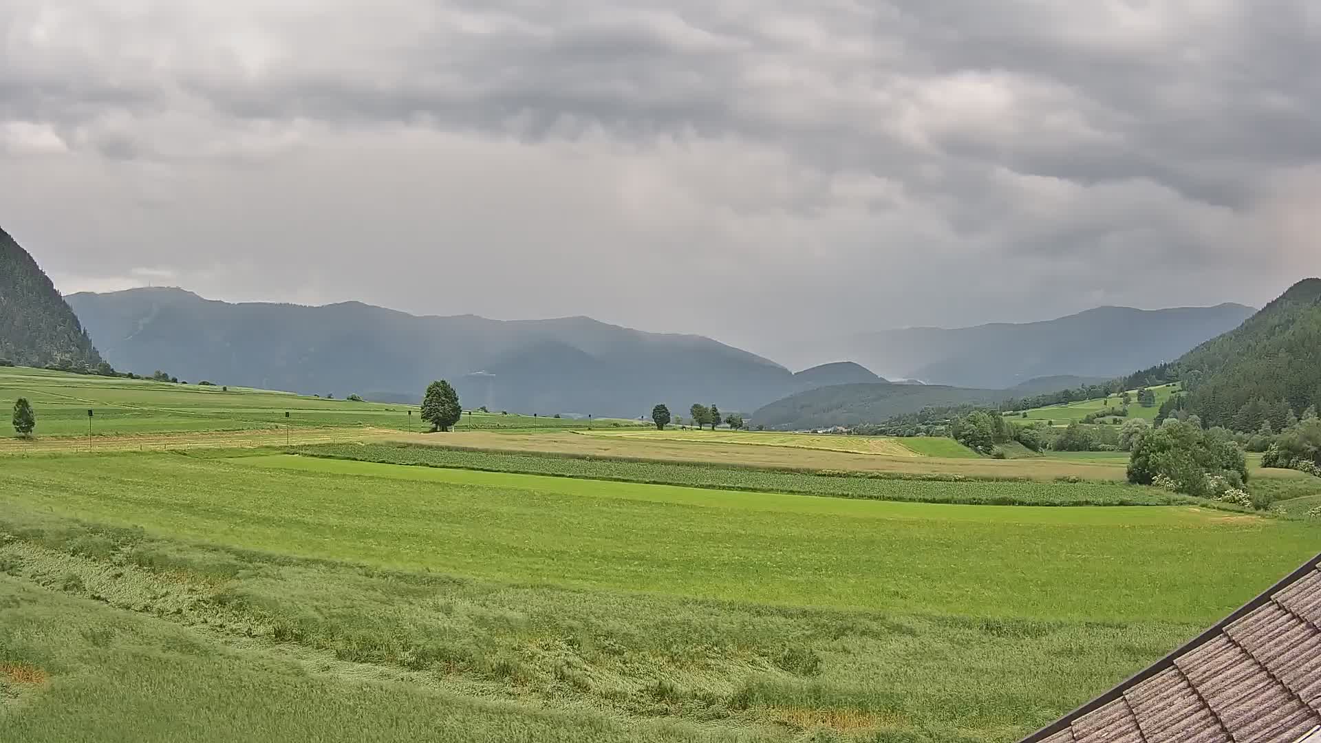 Gais | View from Vintage Farm Winklerhof to Kronplatz and Dolomites